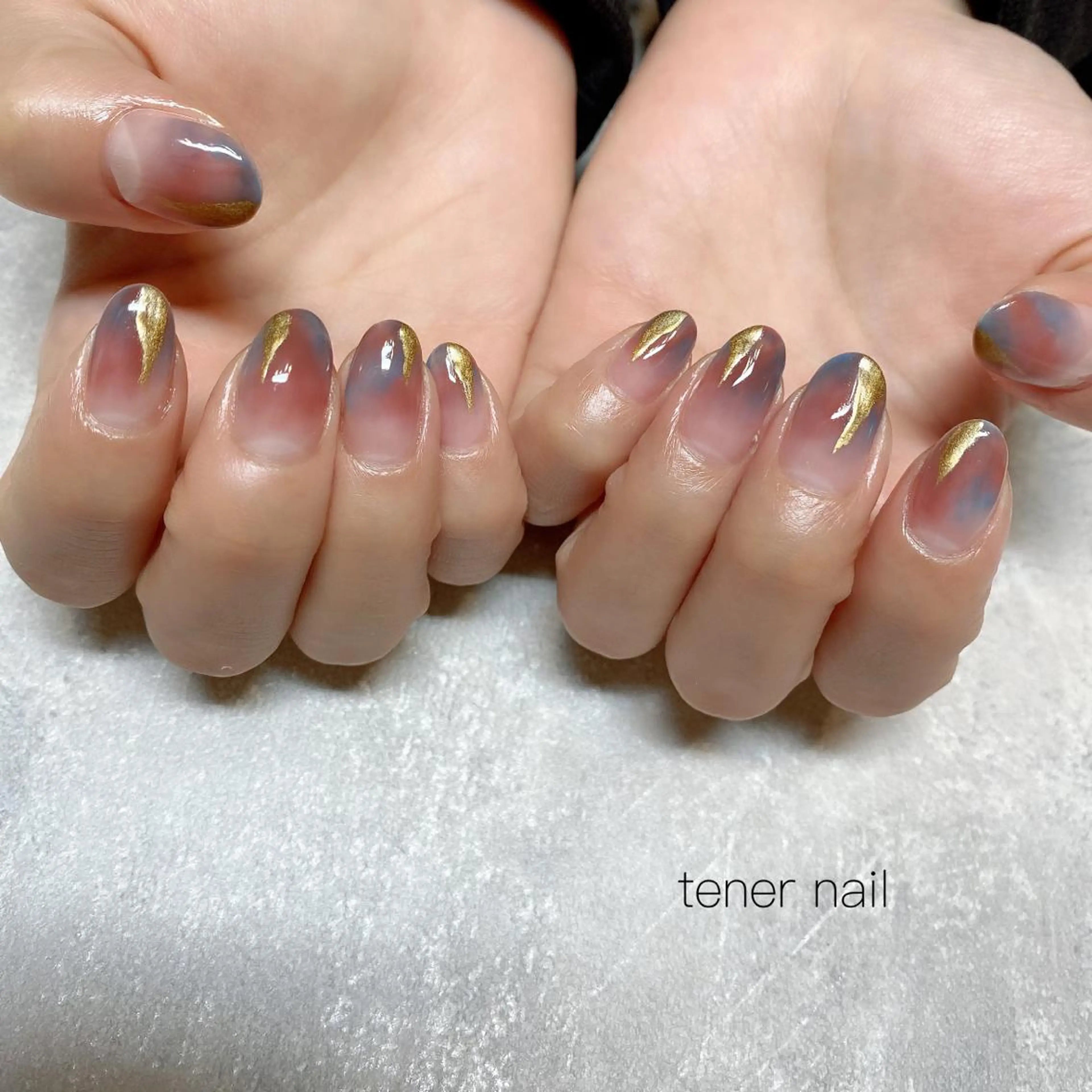 ネイル ニュアンスネイル テネルネイル tener nailのネイルデザイン