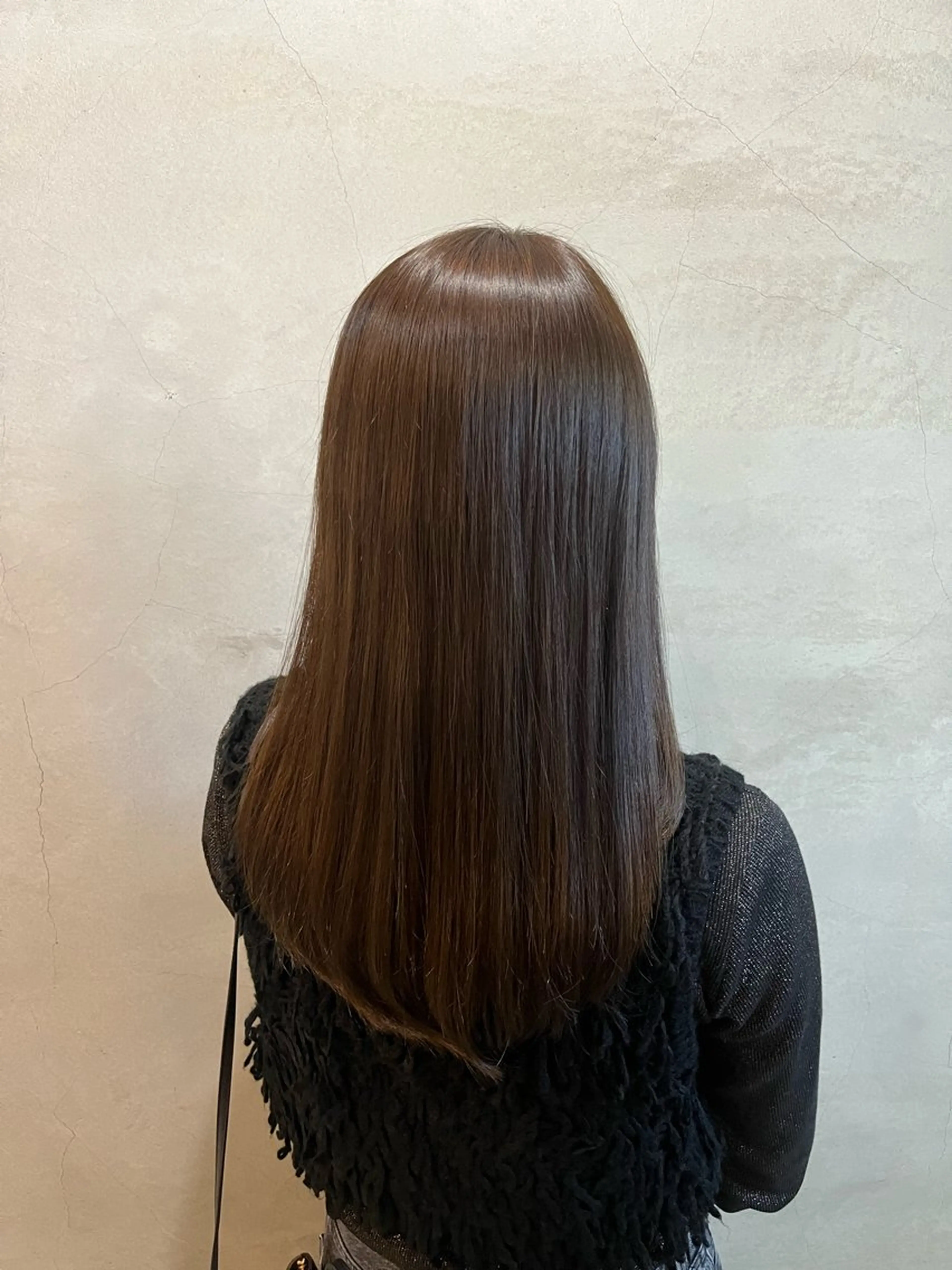 ロング カラー ブラウンカラー ヘアカラー 山根 桜のヘアスタイル