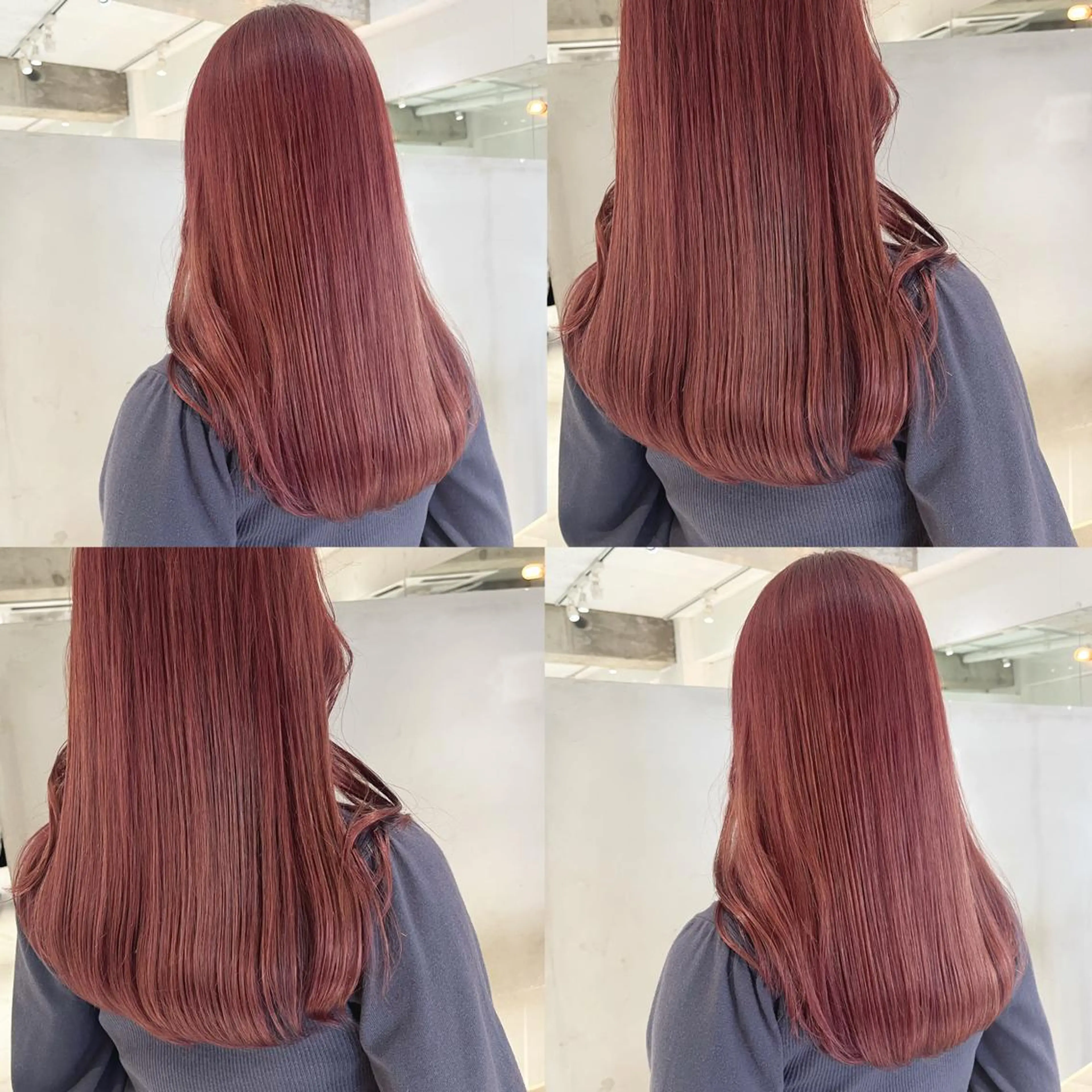 ロング カラー ベージュカラー ブリーチ ハイトーンカラー ピンクカラー ピンクベージュ ヘアカラー トリートメント ヘッドスパ ヘアセット カジュアルを女っぽく 𝗮𝘆𝗮𝗰𝗼のヘアスタイル