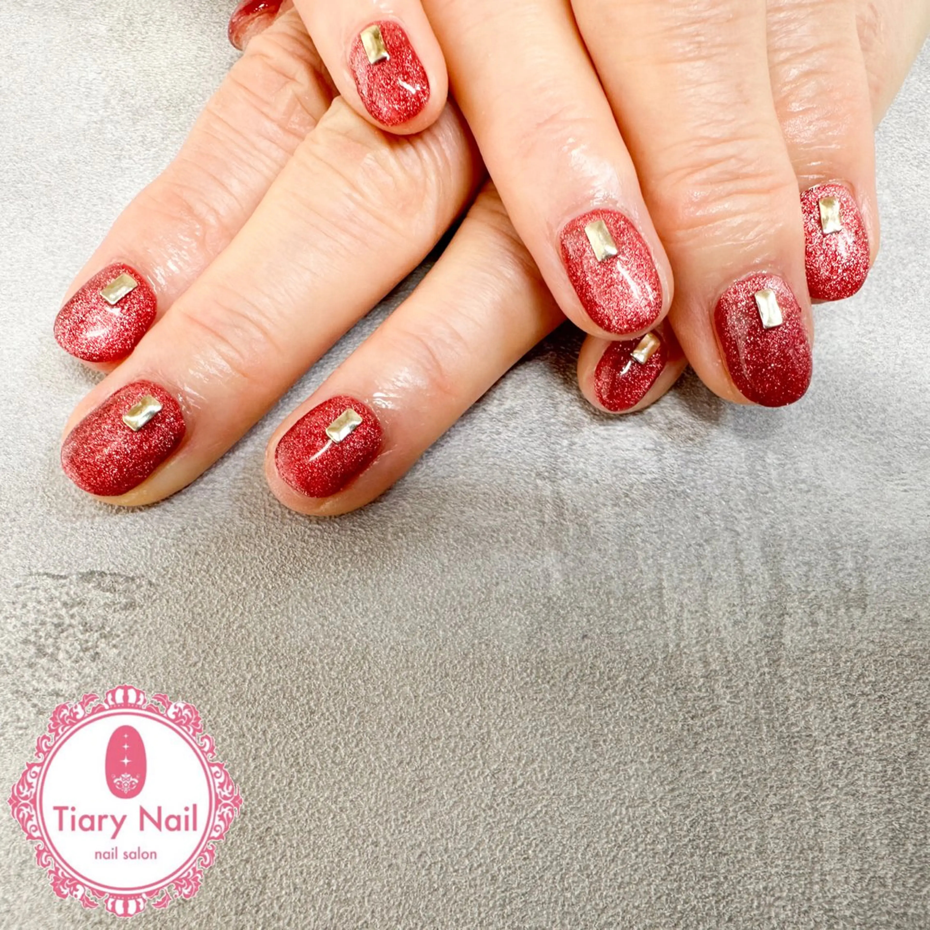 ネイル tiarynail K K🐼のネイルデザイン