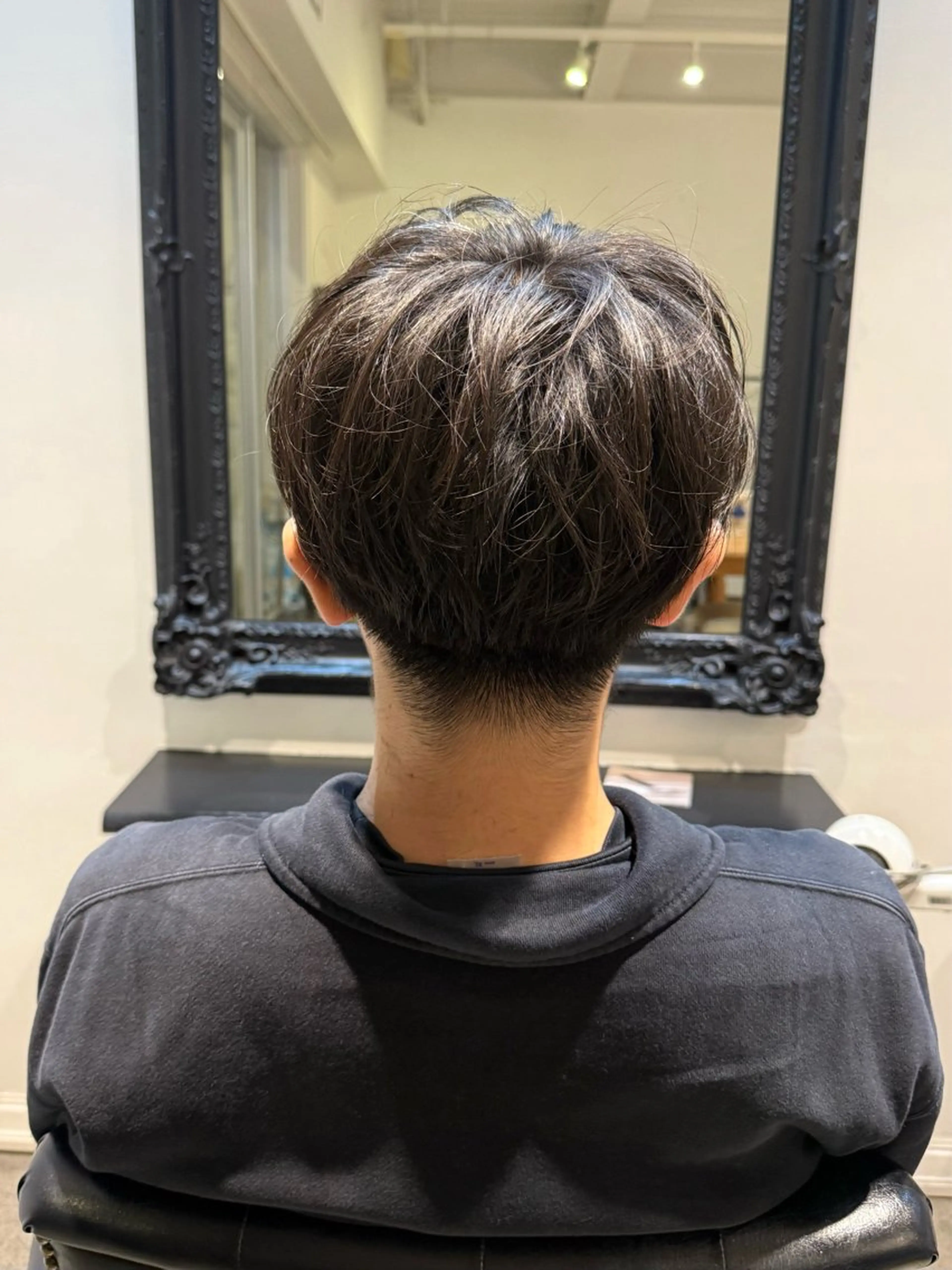 ショート メンズ フジイ トモミのヘアスタイル