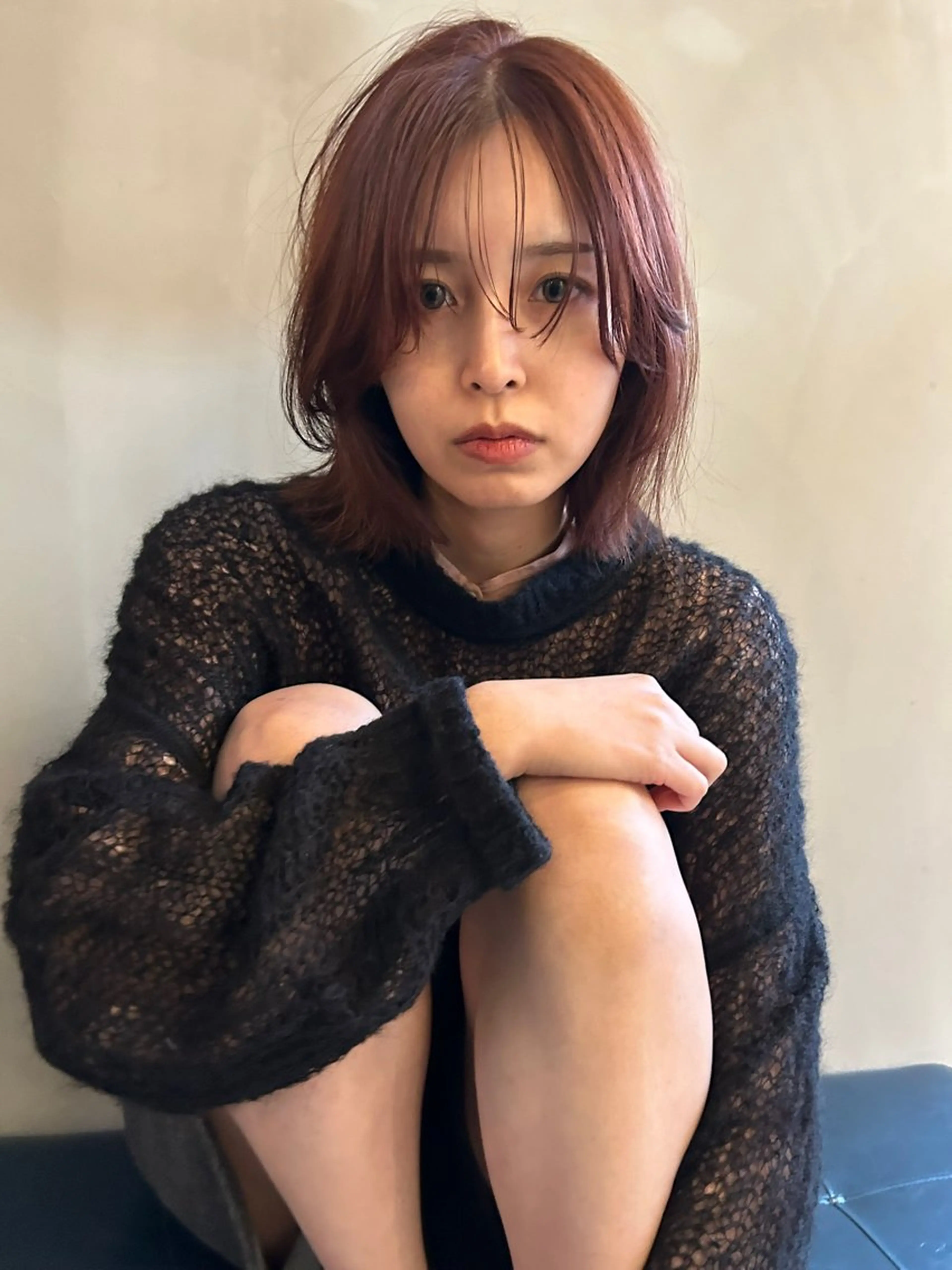 ショート カラー カット ヘアカラー トリートメント ショート/ボブ/ 心斎橋/宮脇美奈のヘアスタイル