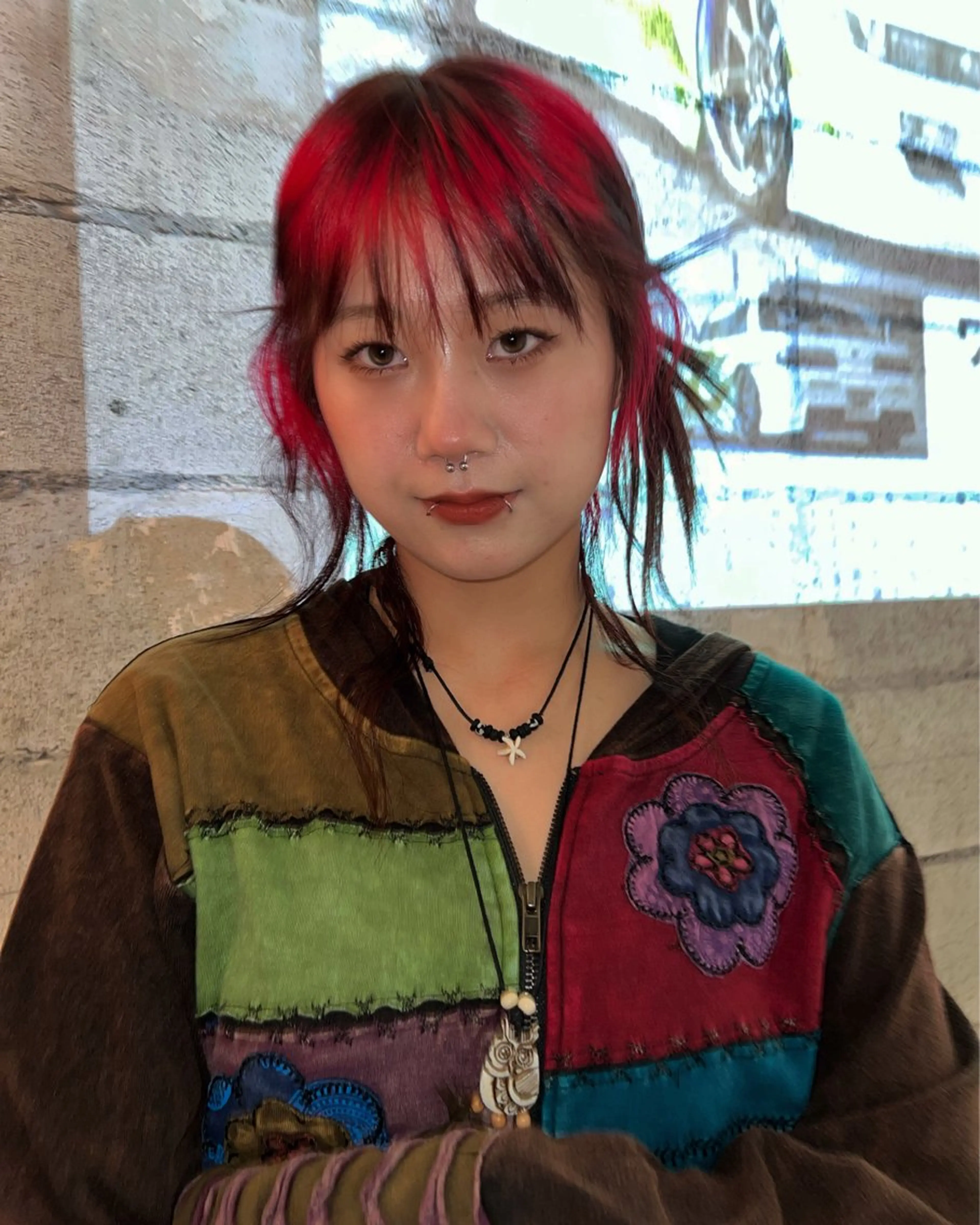 セミロング カラー カット ヘアカラー 圧倒的デザイン力 店長🎨RENAのヘアスタイル