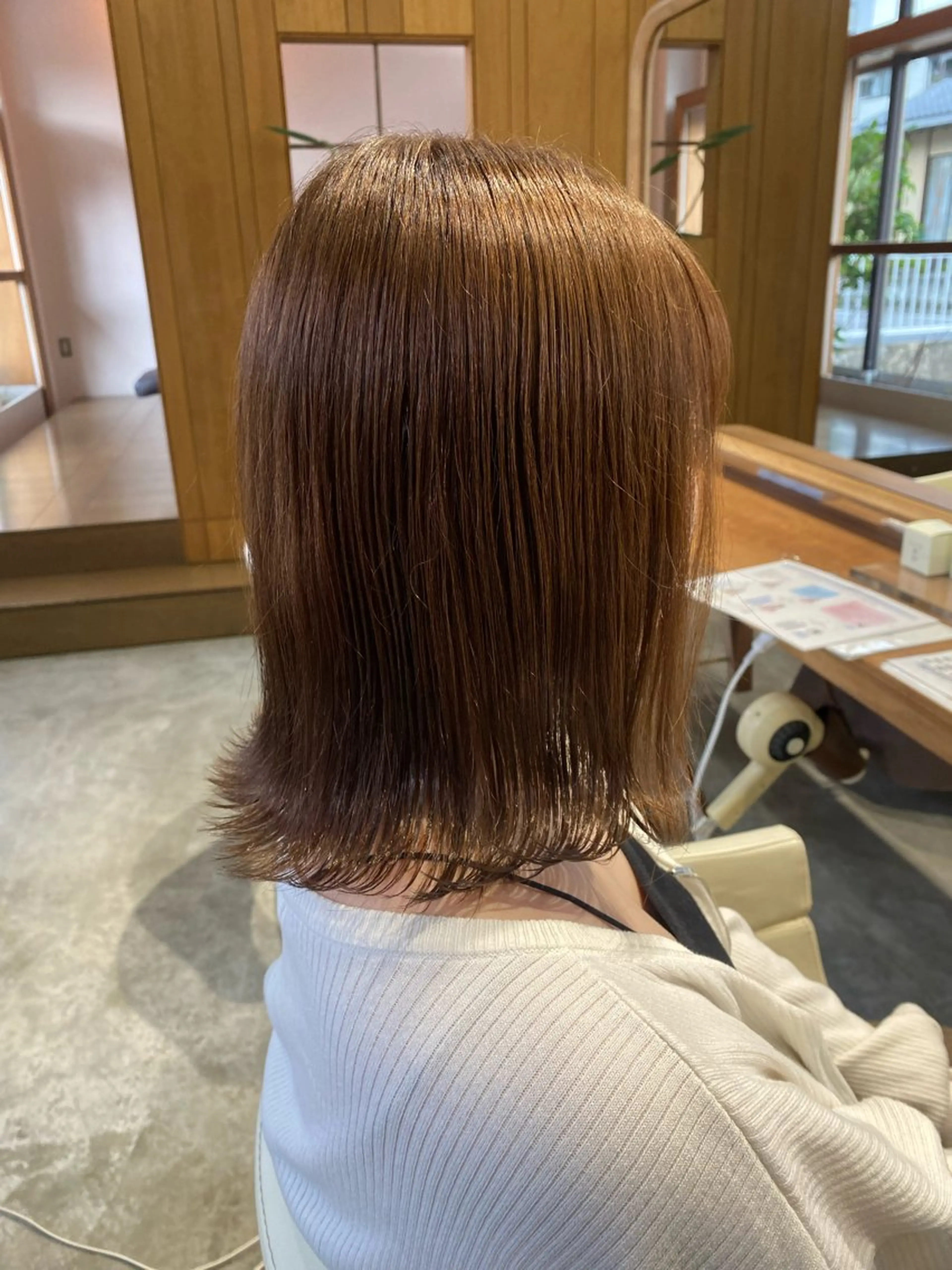 ミディアム カラー fulam所属・MIKU ／fulamのヘアスタイル