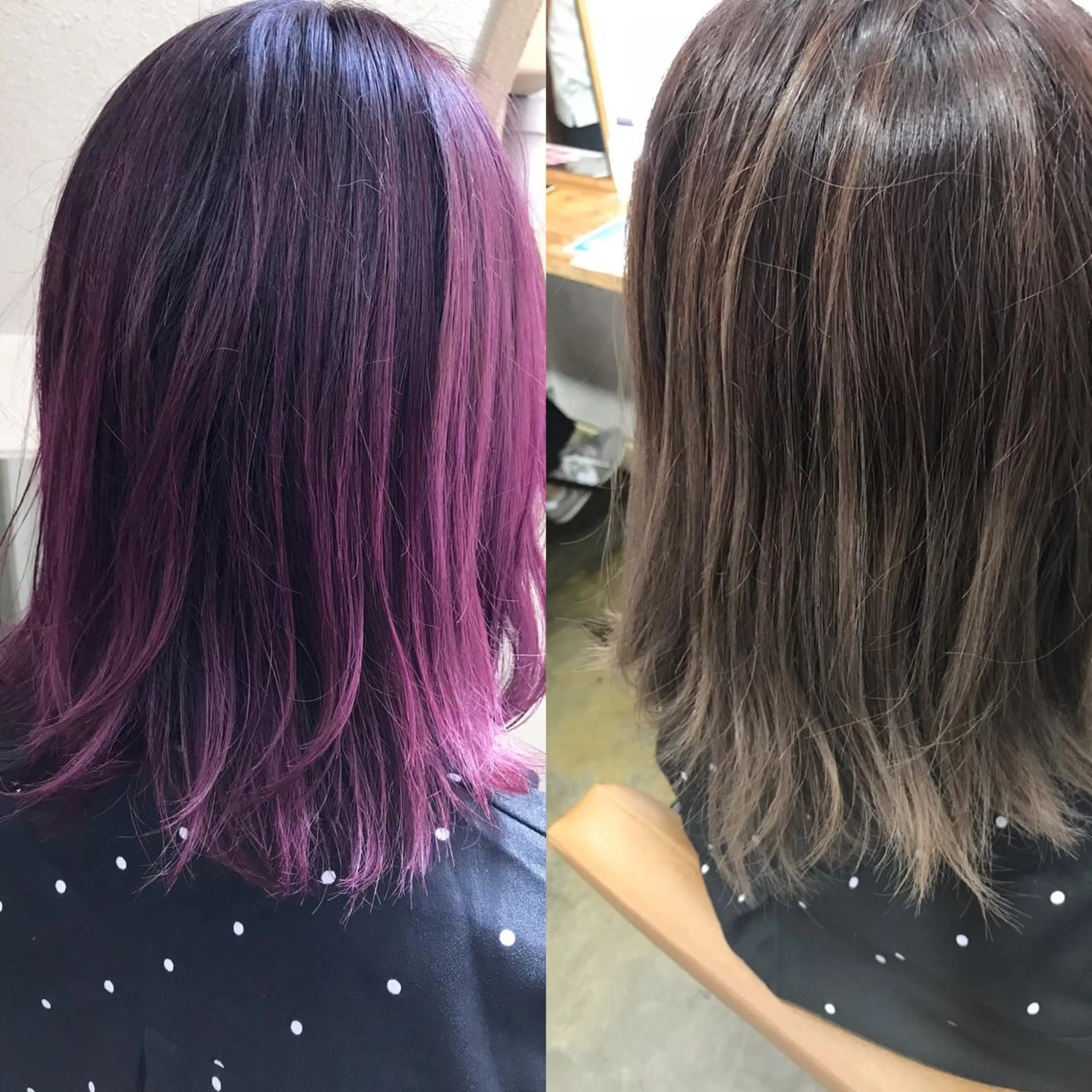 ミディアム カラー ピンクカラー 💎髪質改善💎 デザイナーshinのヘアスタイル