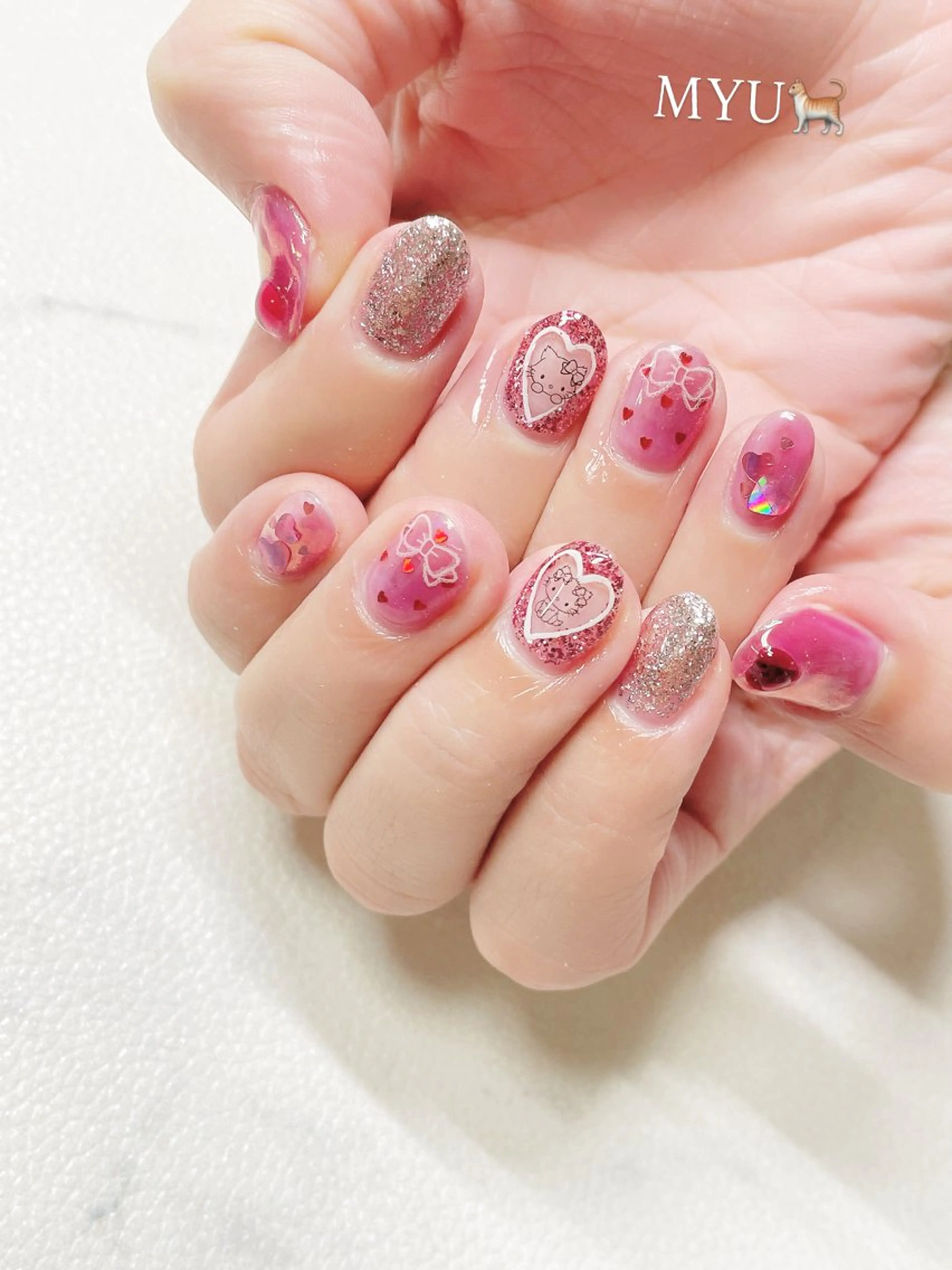 ネイル ハンドネイル nail salon MYUのネイルデザイン