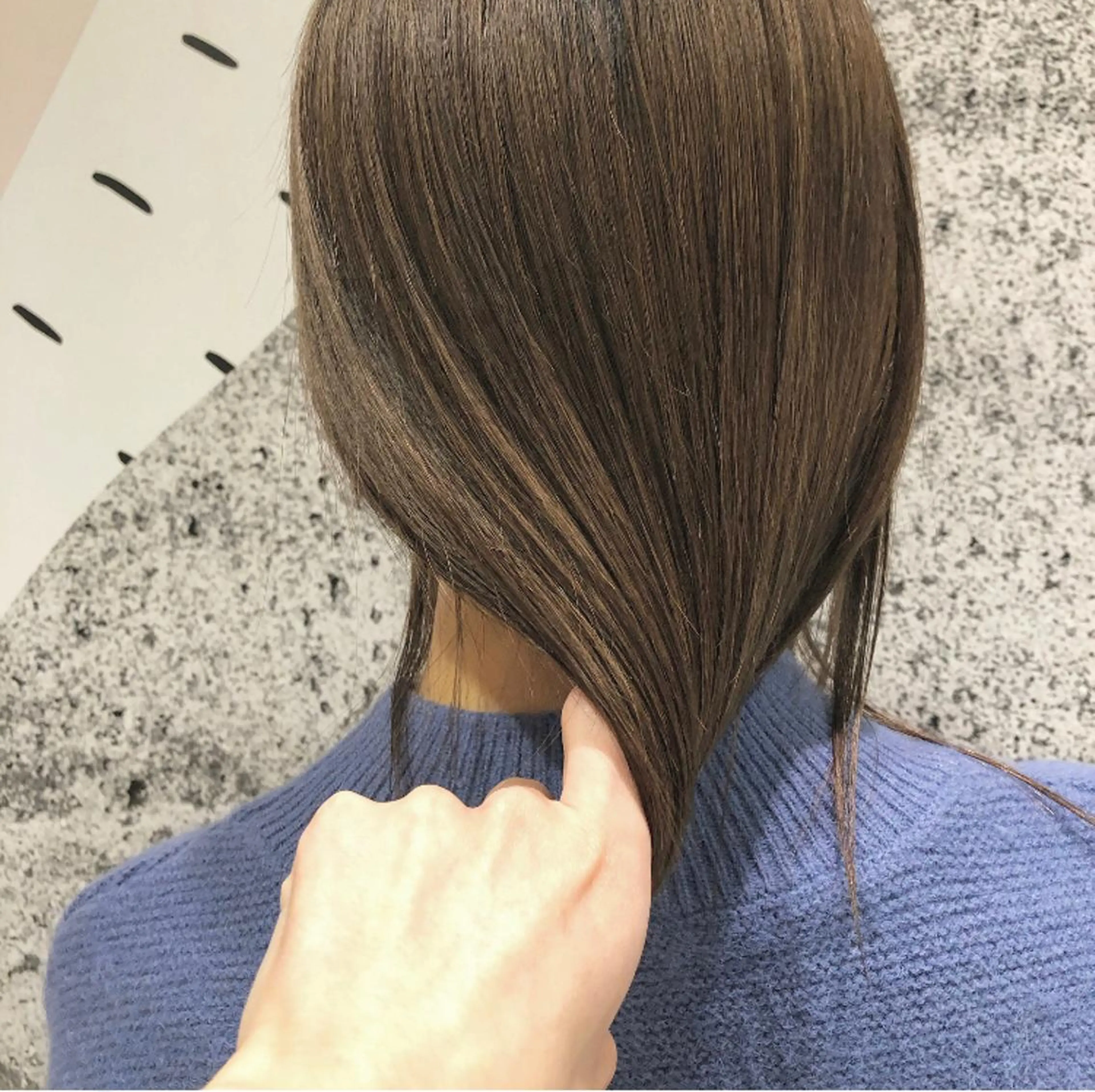 ミディアム 矢口 嵩人のヘアスタイル