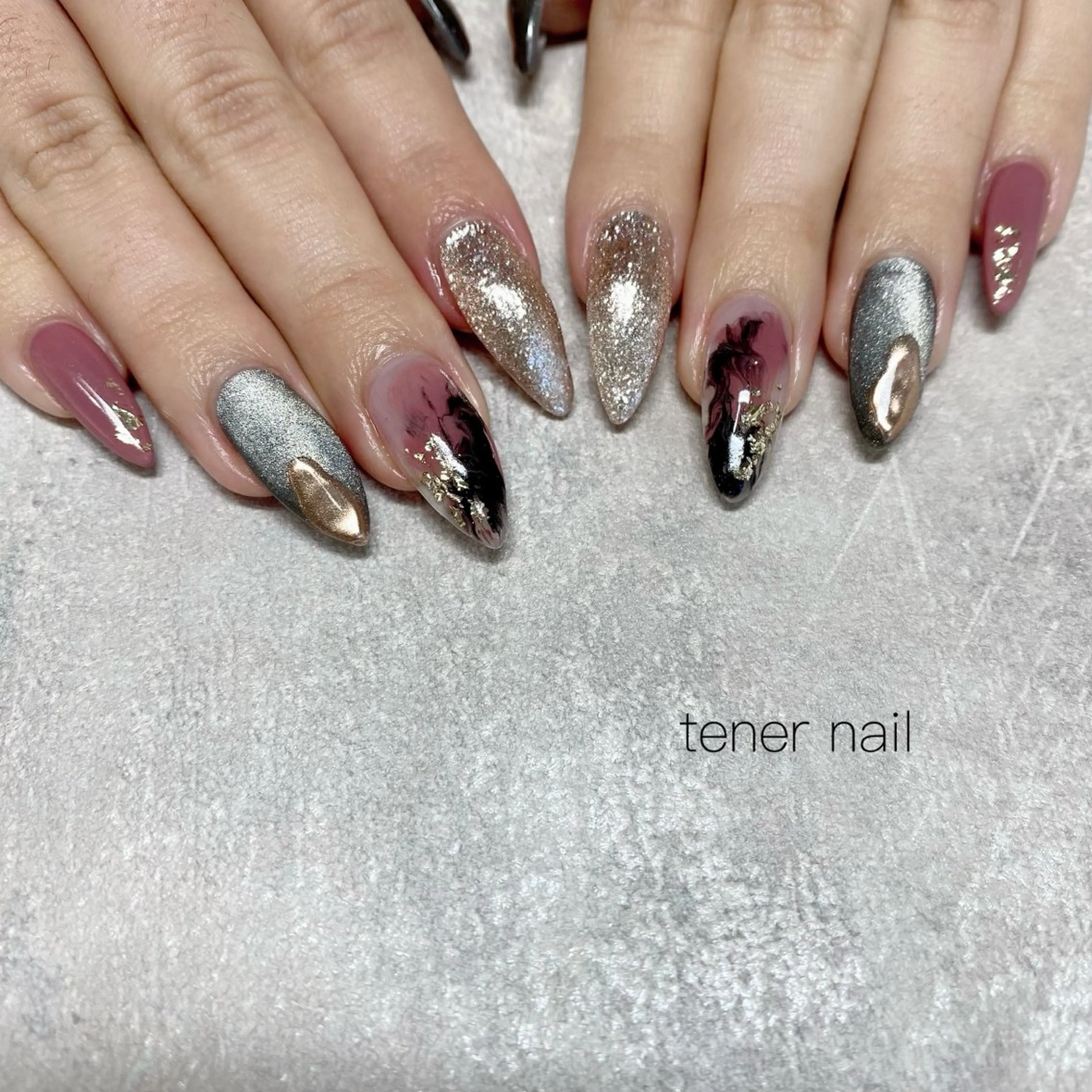 ネイル ニュアンスネイル テネルネイル tener nailのネイルデザイン