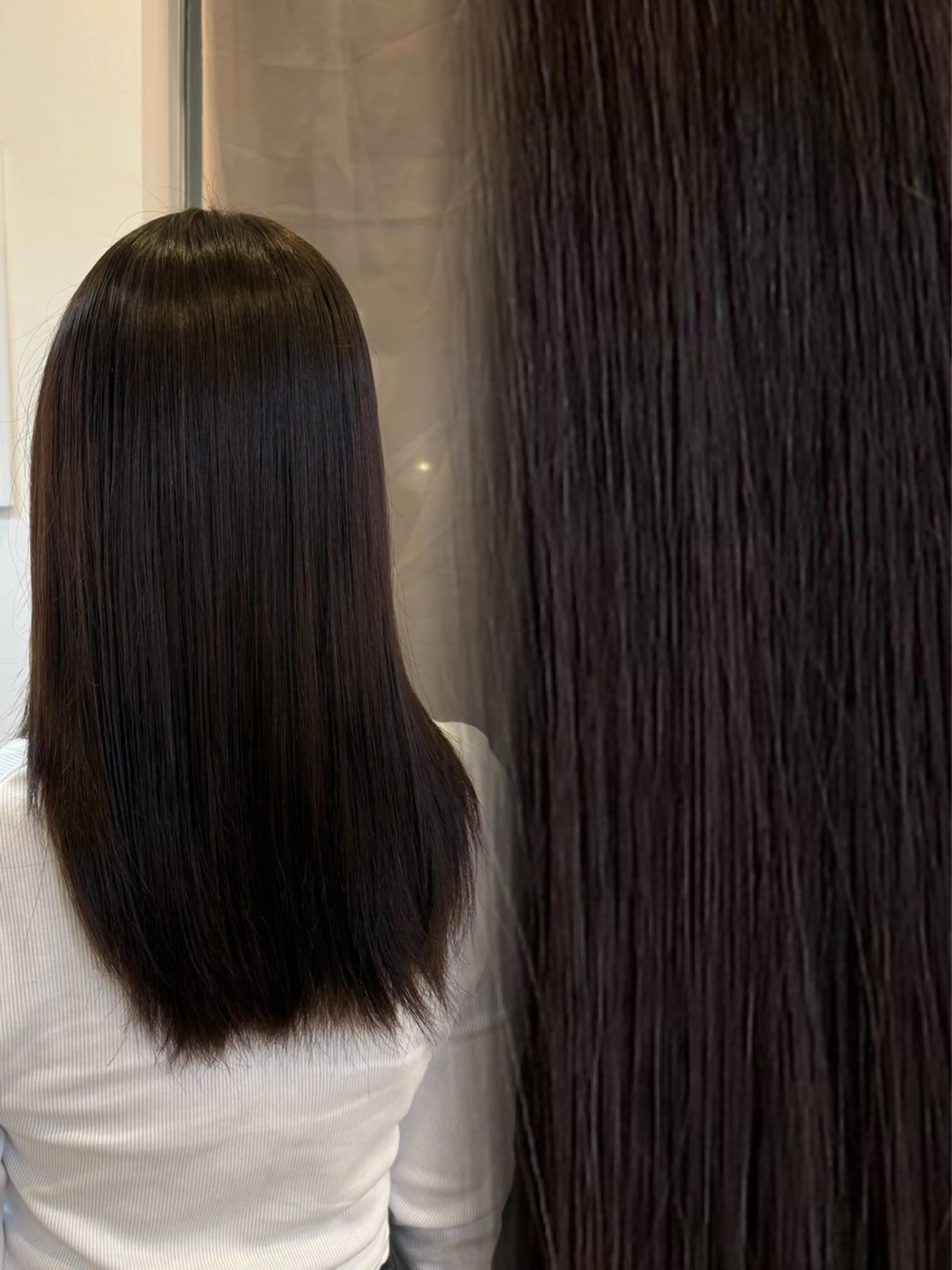 ロング カラー ラベンダーカラー カット ヘアカラー 【YARD.】橋本 稀乃のヘアスタイル