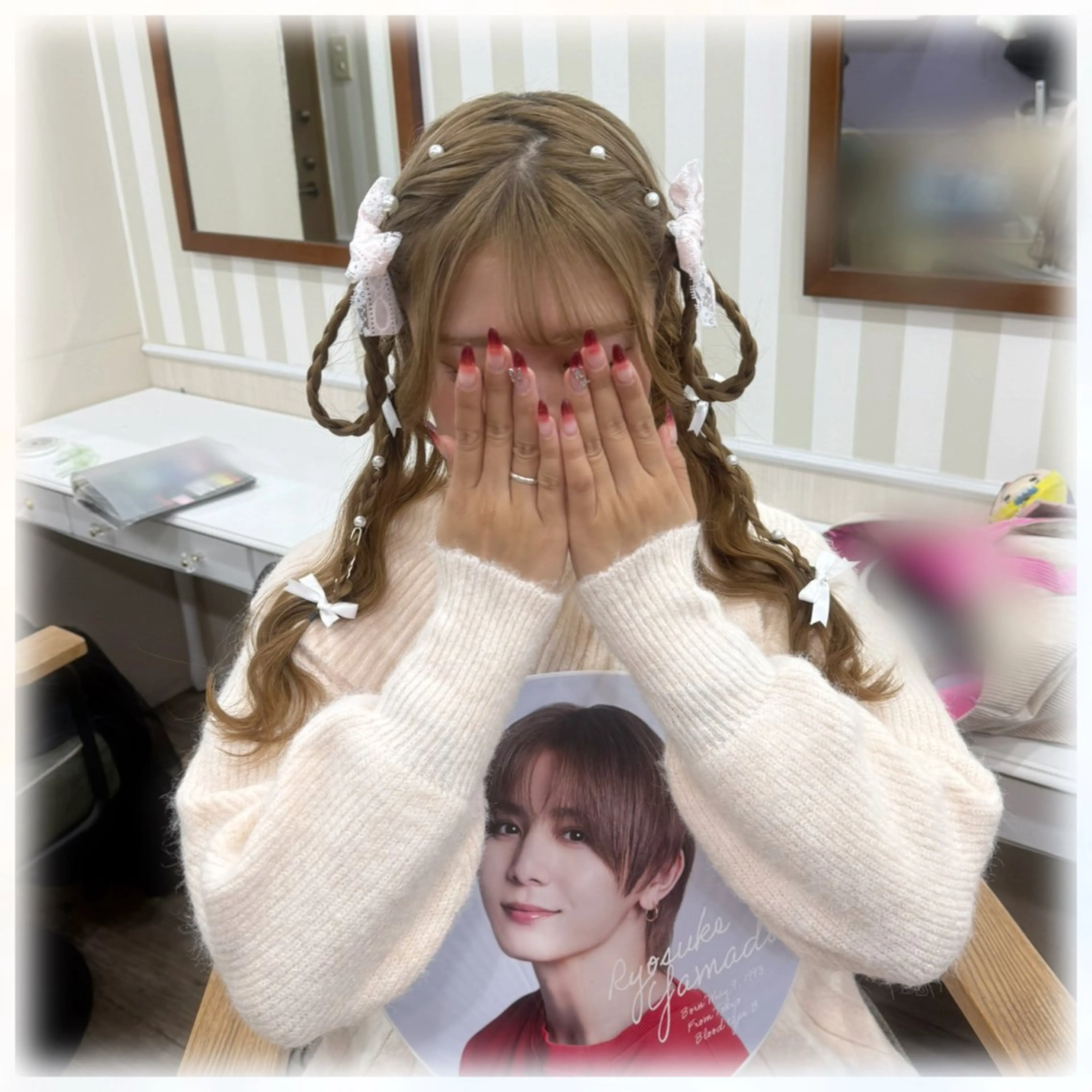 ヘアアレンジ 秋葉原コットン所属・ヘアセット 🤍AIRA🤍のヘアスタイル