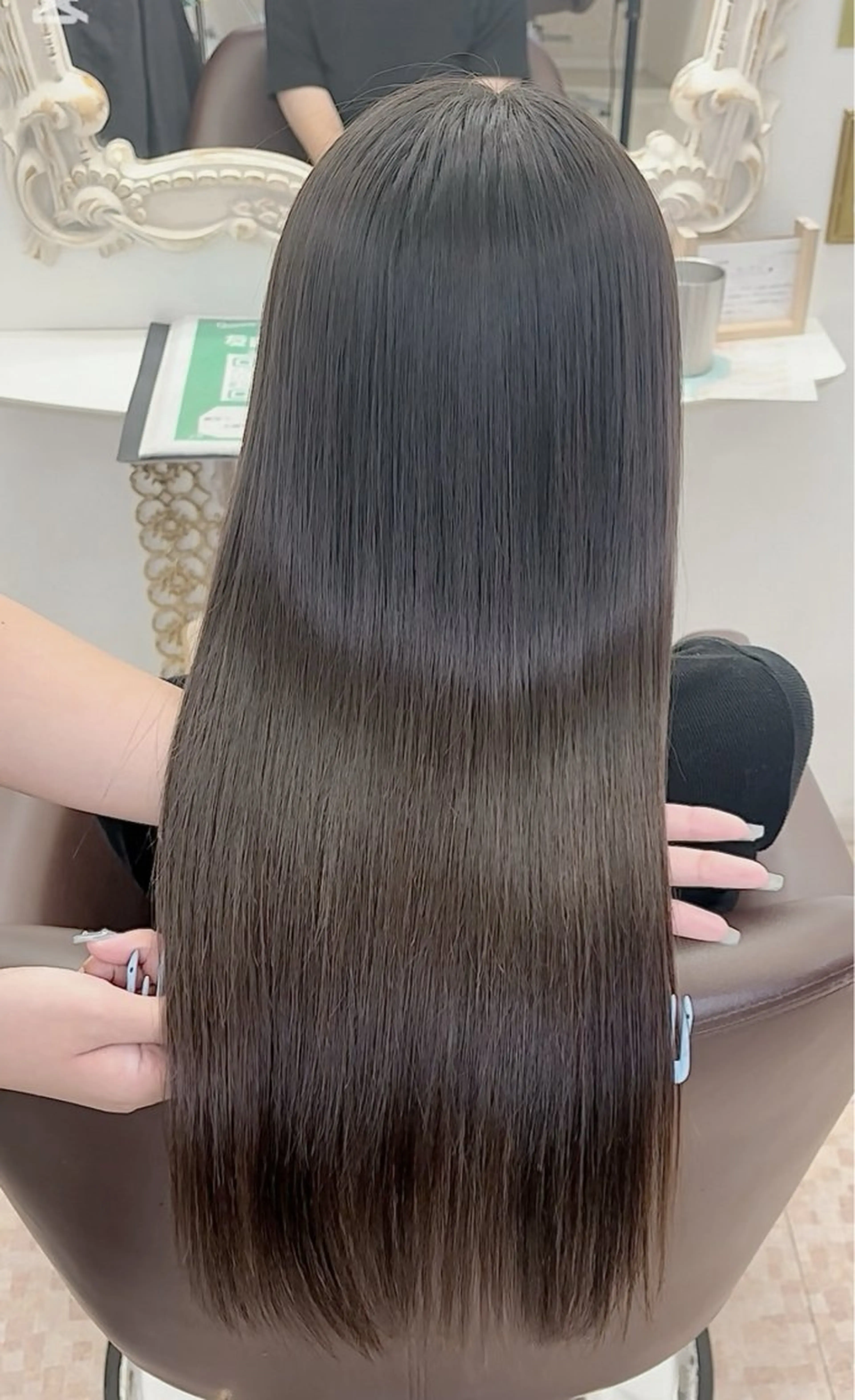 【 髪質改善 ◎】 🩵ྀི 高濃度 酸性縮毛矯正 🩵ྀིの写真