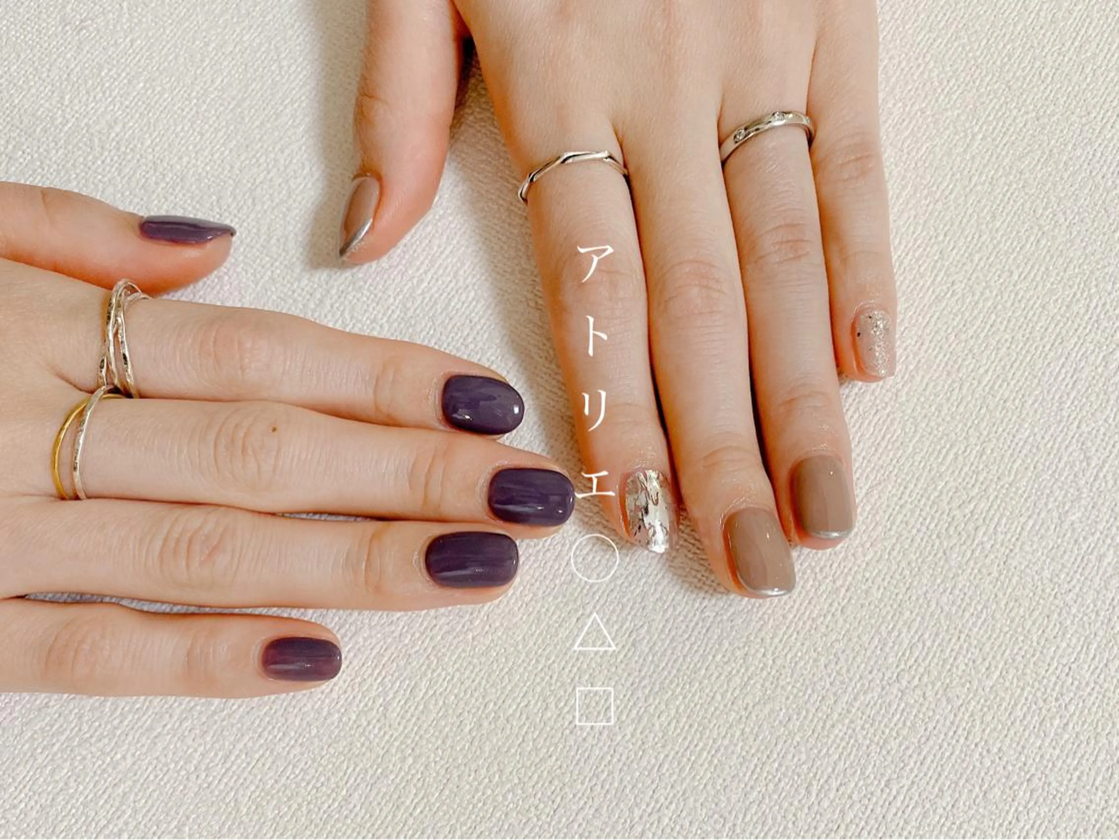 ネイル ハンドネイル アトリエ ○△□のネイルデザイン