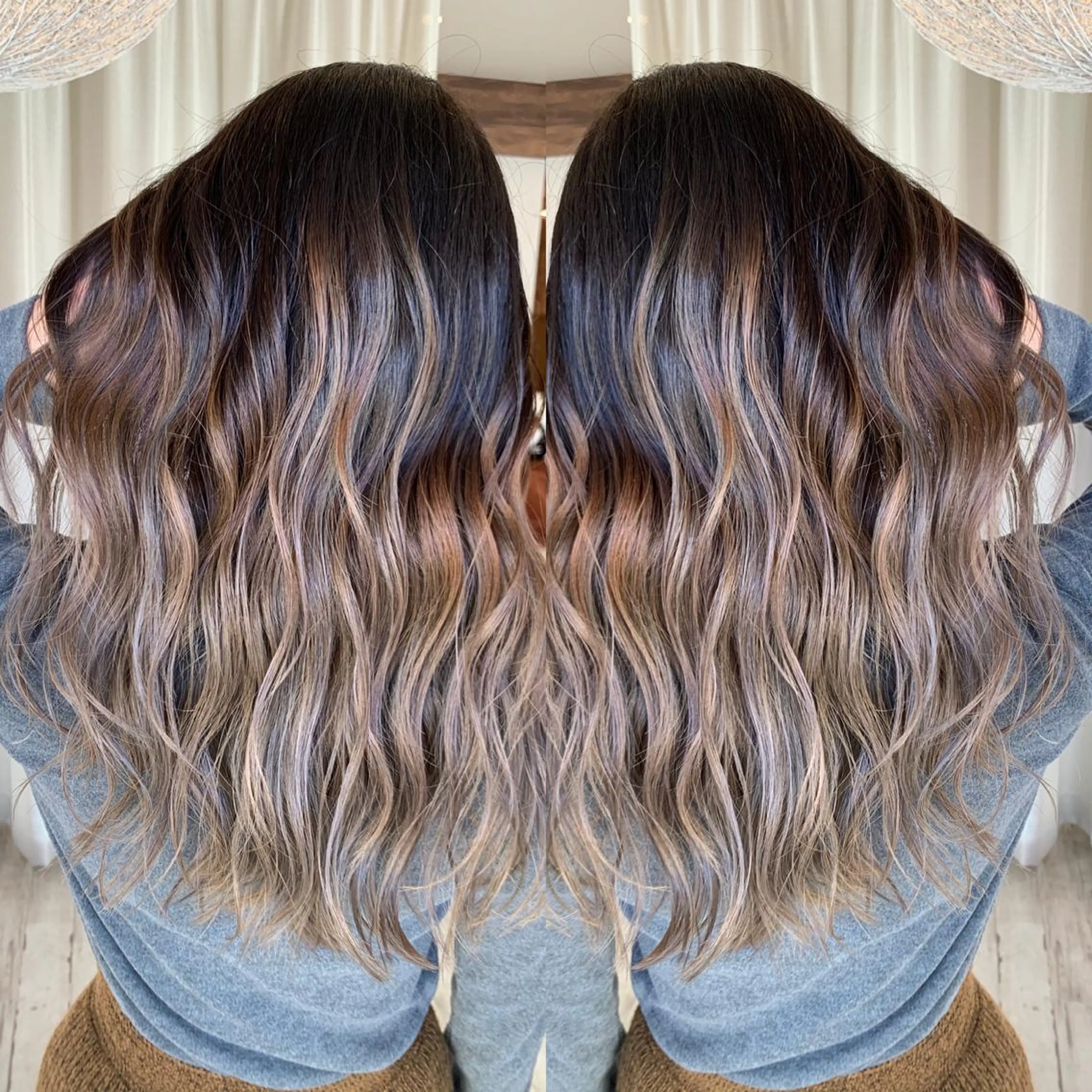 ロング カット ヘアカラー yoshihara yuukiのヘアスタイル