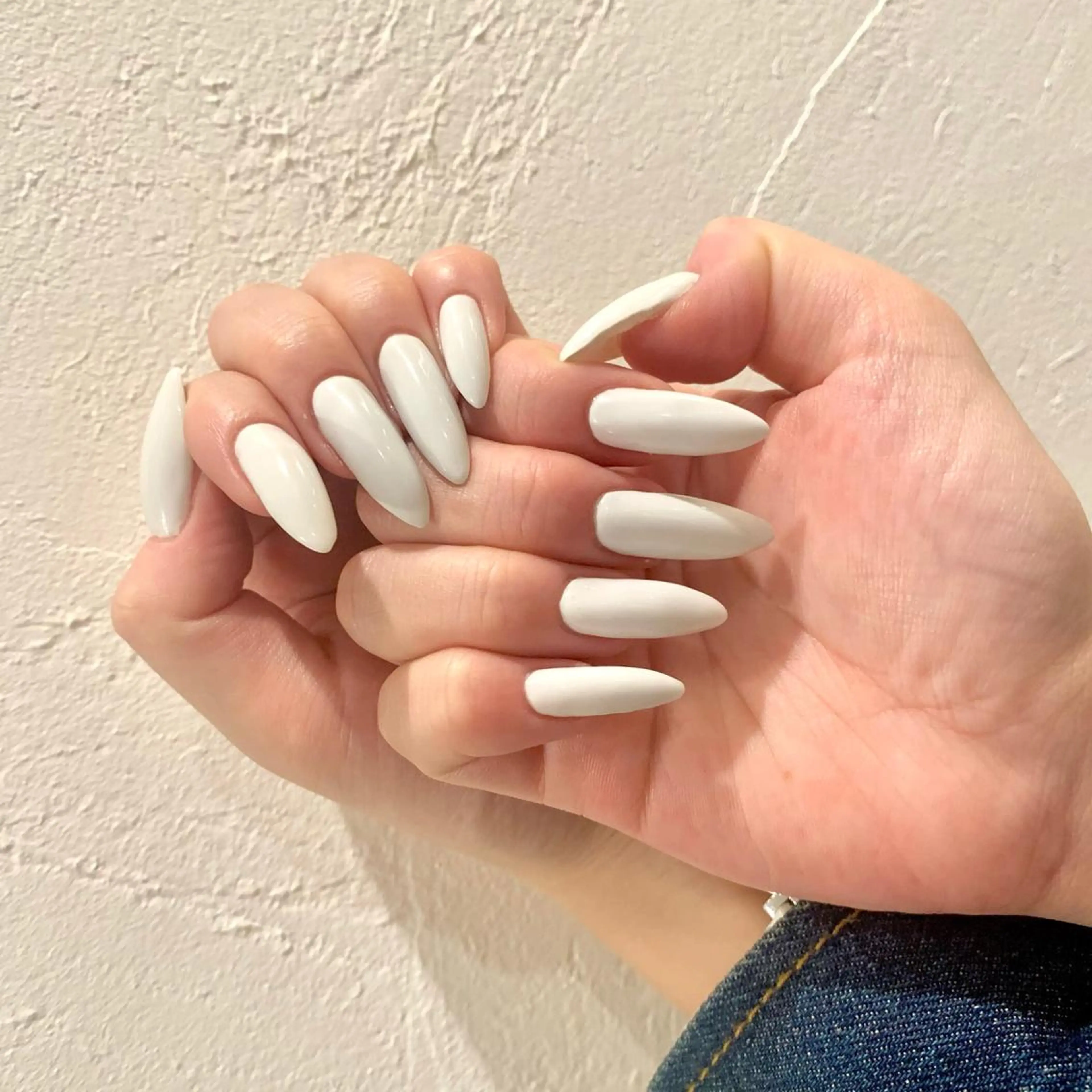 ネイル ロングネイル ワンカラーネイル Sato. Mのネイルデザイン