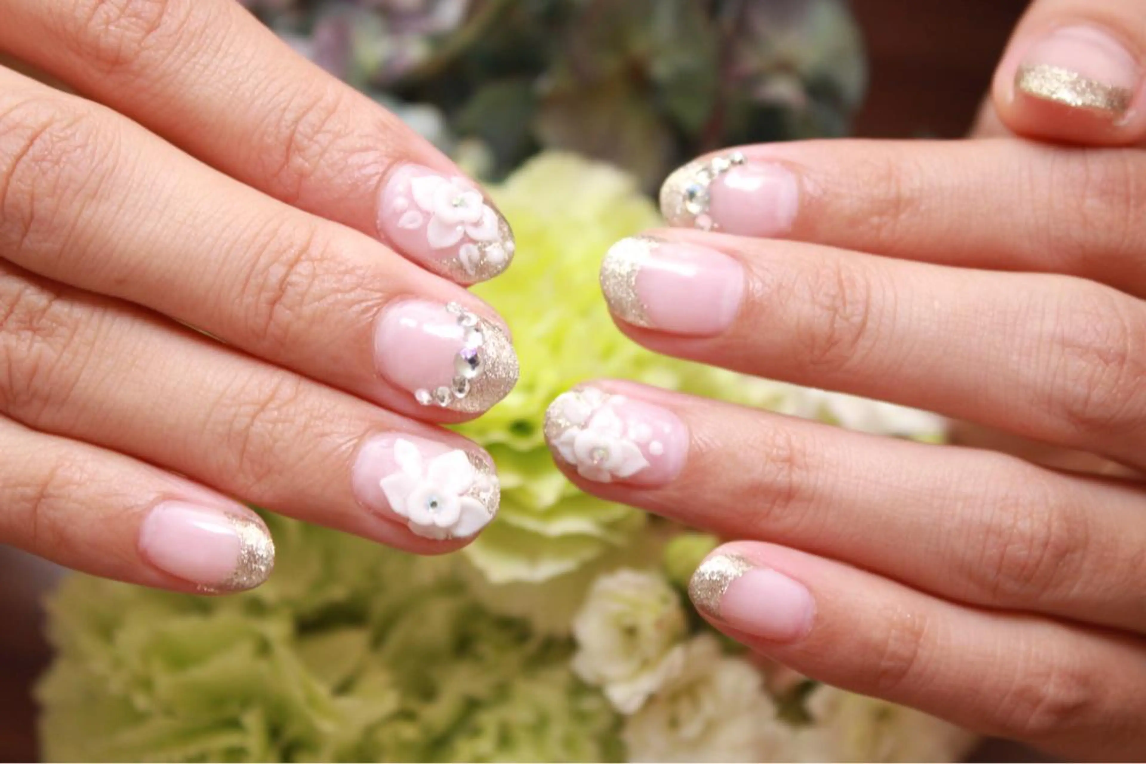 ネイル ブライダルネイル Ｋ minamiのネイルデザイン