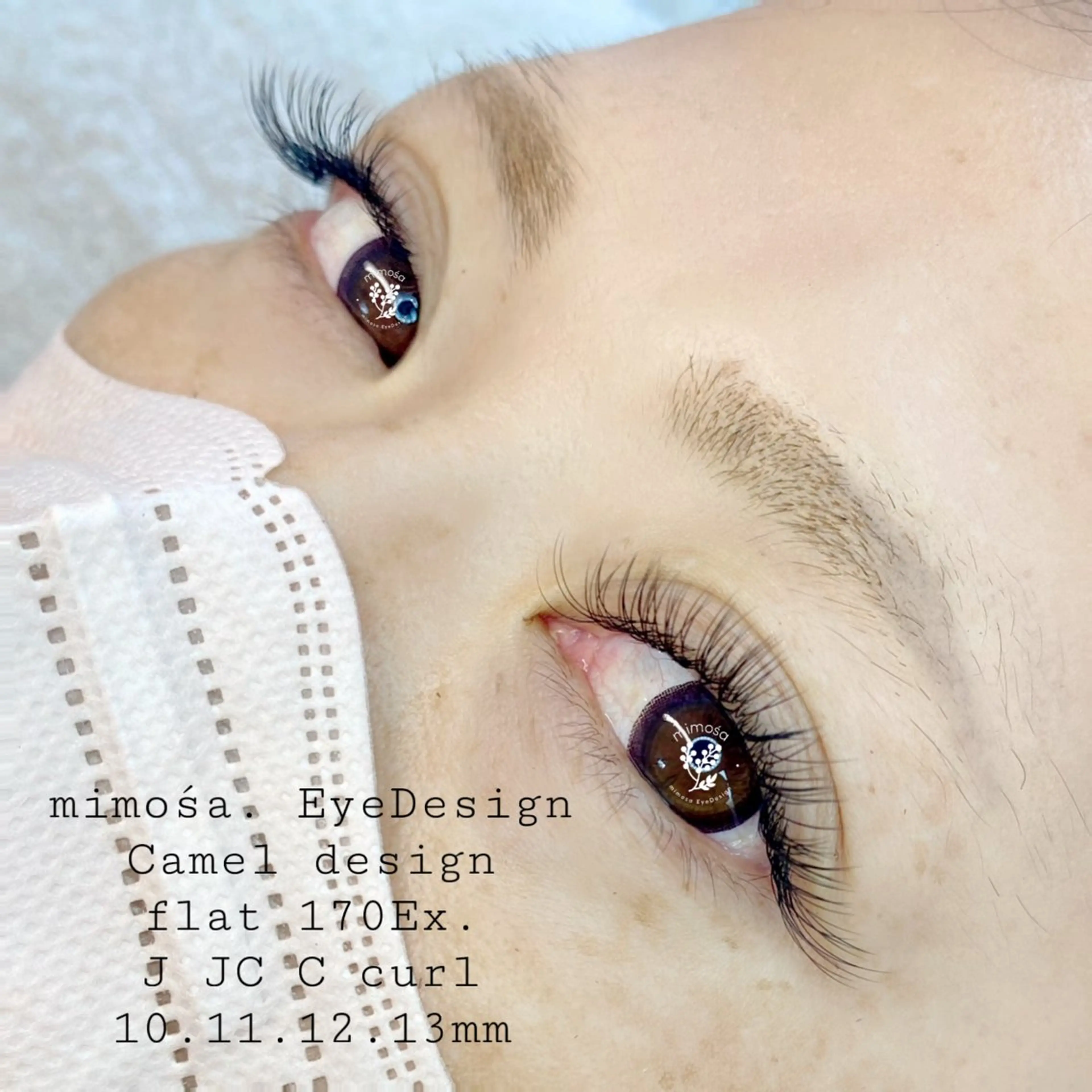 マツエク・マツパ マツエク mimośa. EyeDesignのマツエク・マツパデザイン