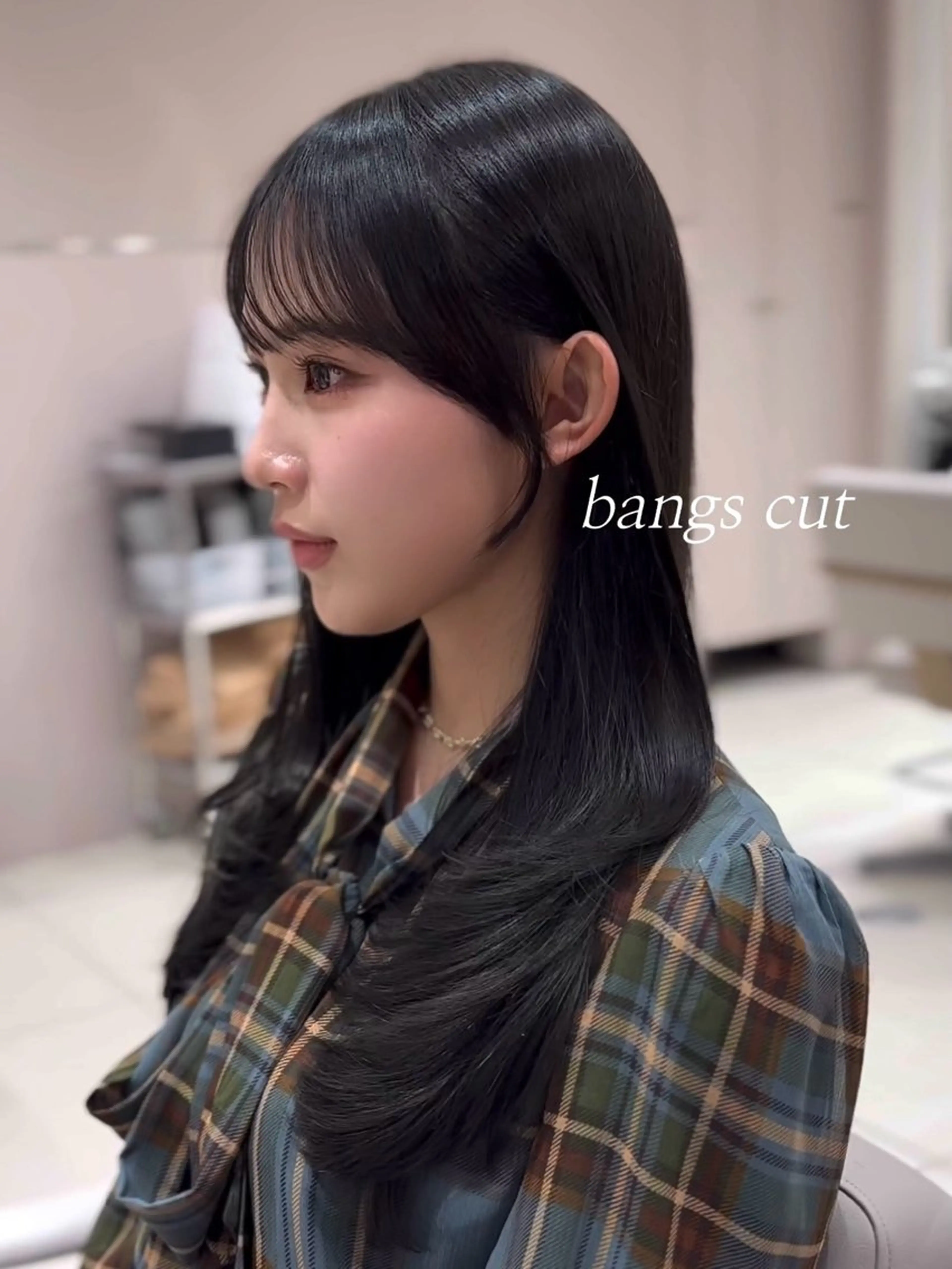 セミロング カラー 似合わせカット カット ヘアカラー トリートメント レイヤー/顔周り /透明感🩶高橋大のヘアスタイル