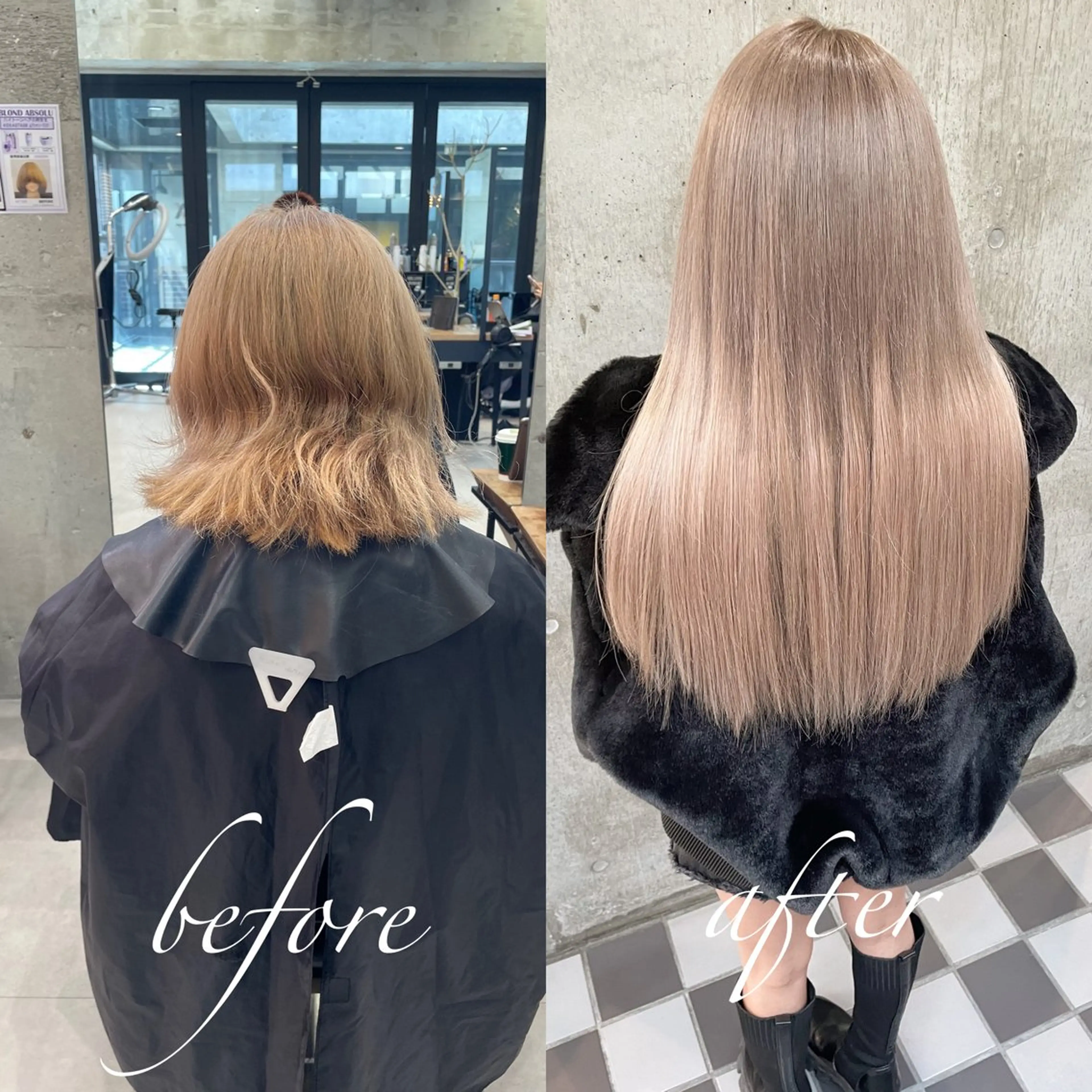 ロング カラー TATSUYA アートディレクターのヘアスタイル