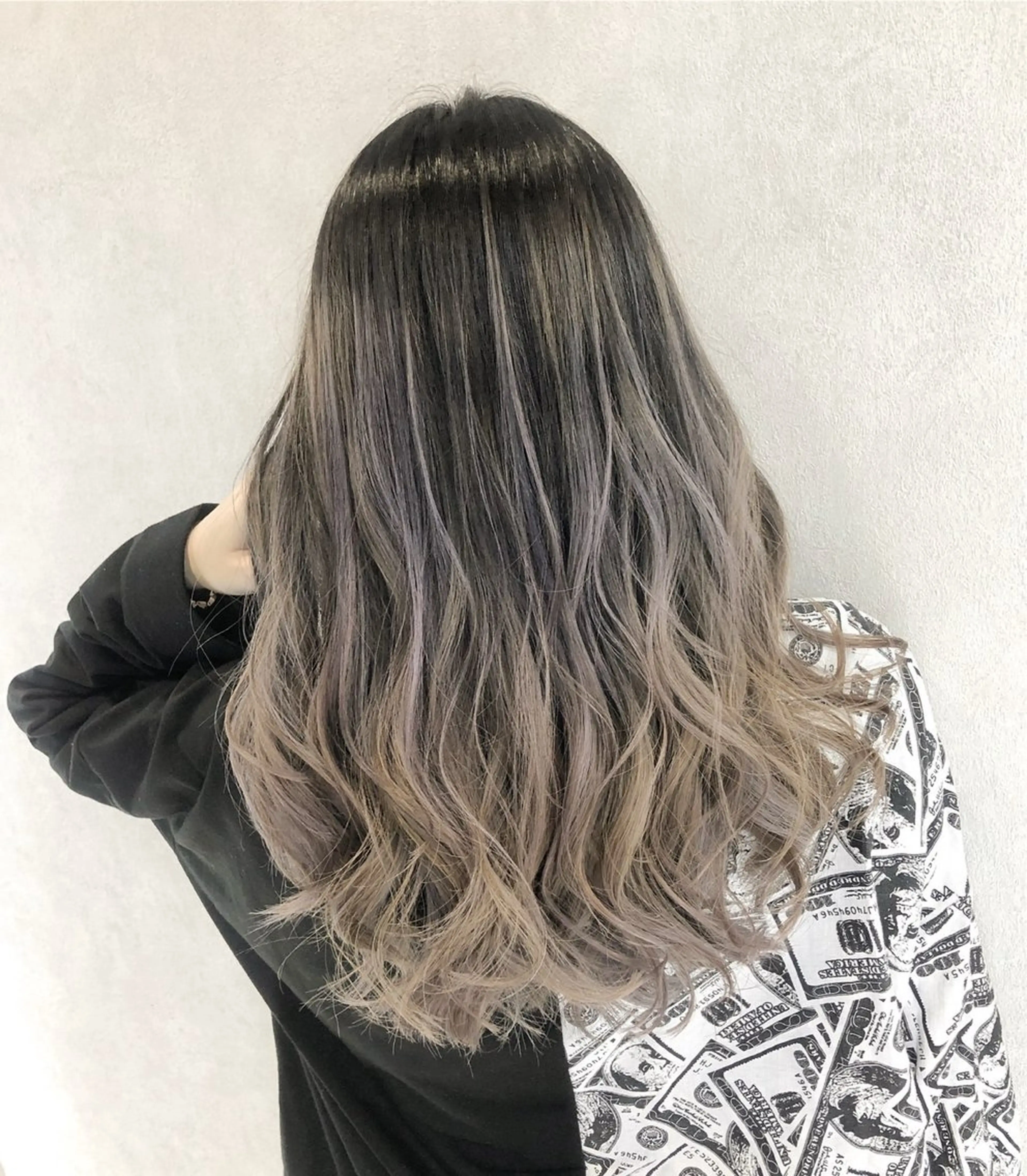 セミロング ヘアカラー エクステ シールエクステ/渋谷 ／ギャル/LIALAのヘアスタイル