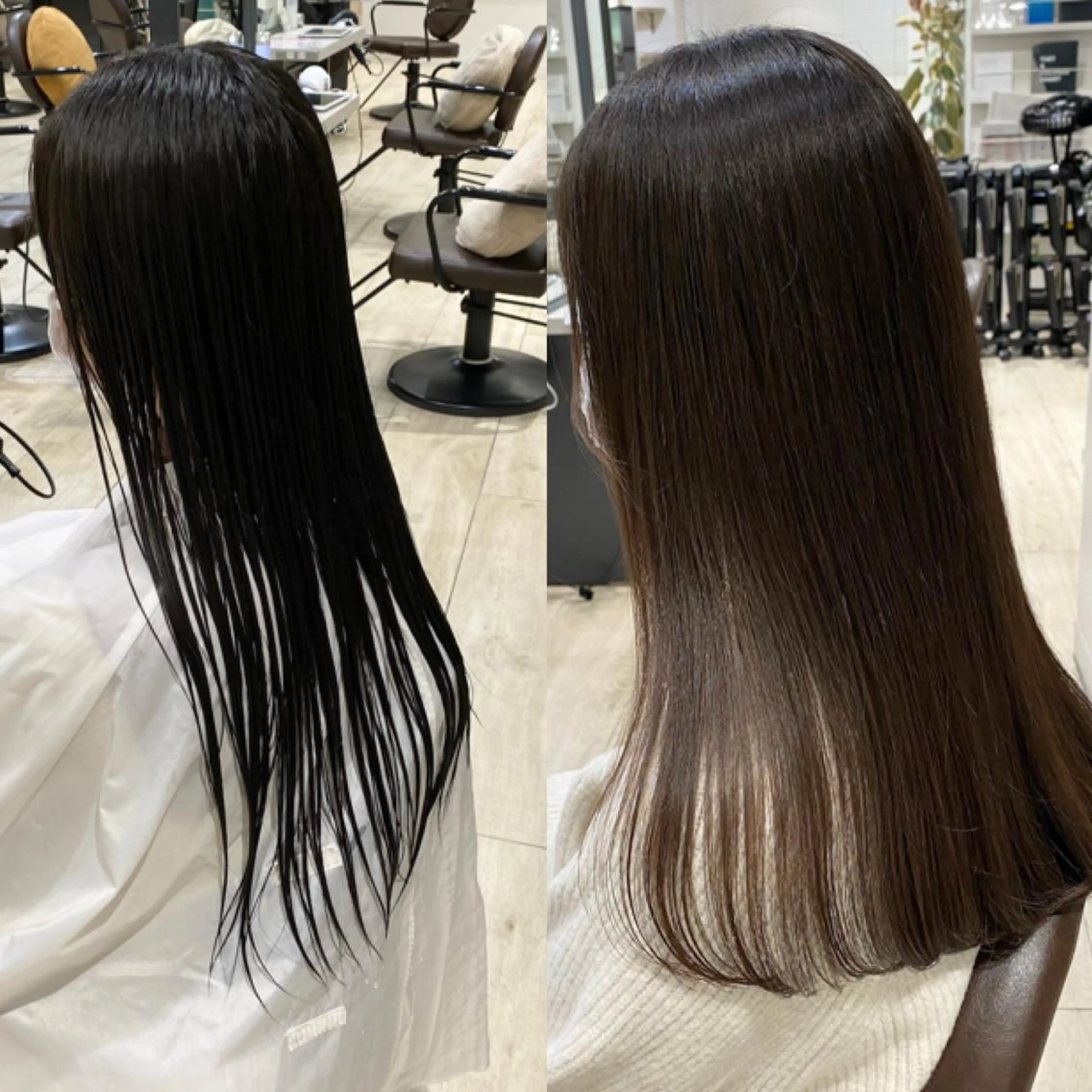 ロング equal銀座 黒田💚のヘアスタイル