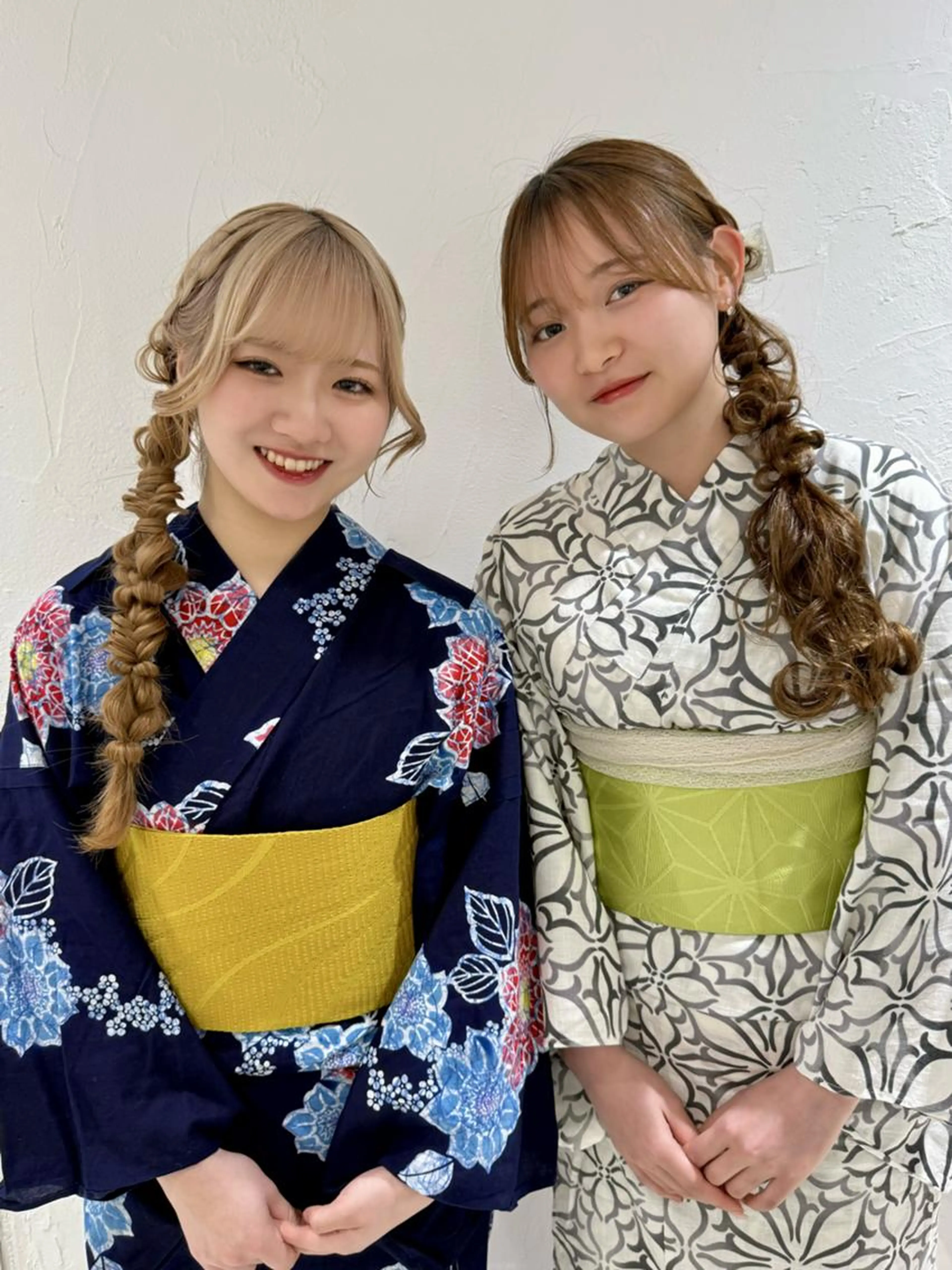 【電話予約のみ!SNS映え間違いなし♪花火大会に🎆】浴衣着付け➕映えヘアセットの写真