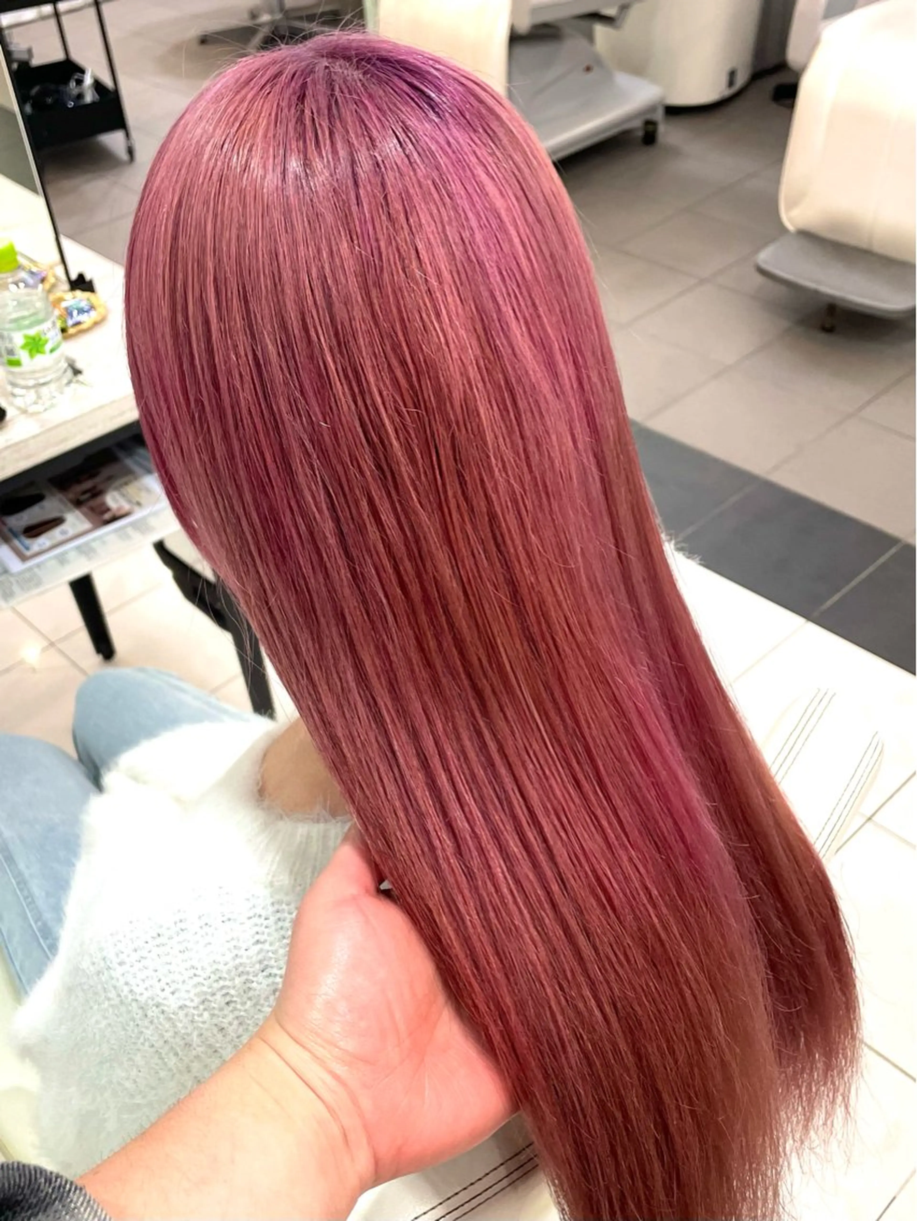ロング カラー カット ヘアカラー トリートメント chic channel伊藤のヘアスタイル