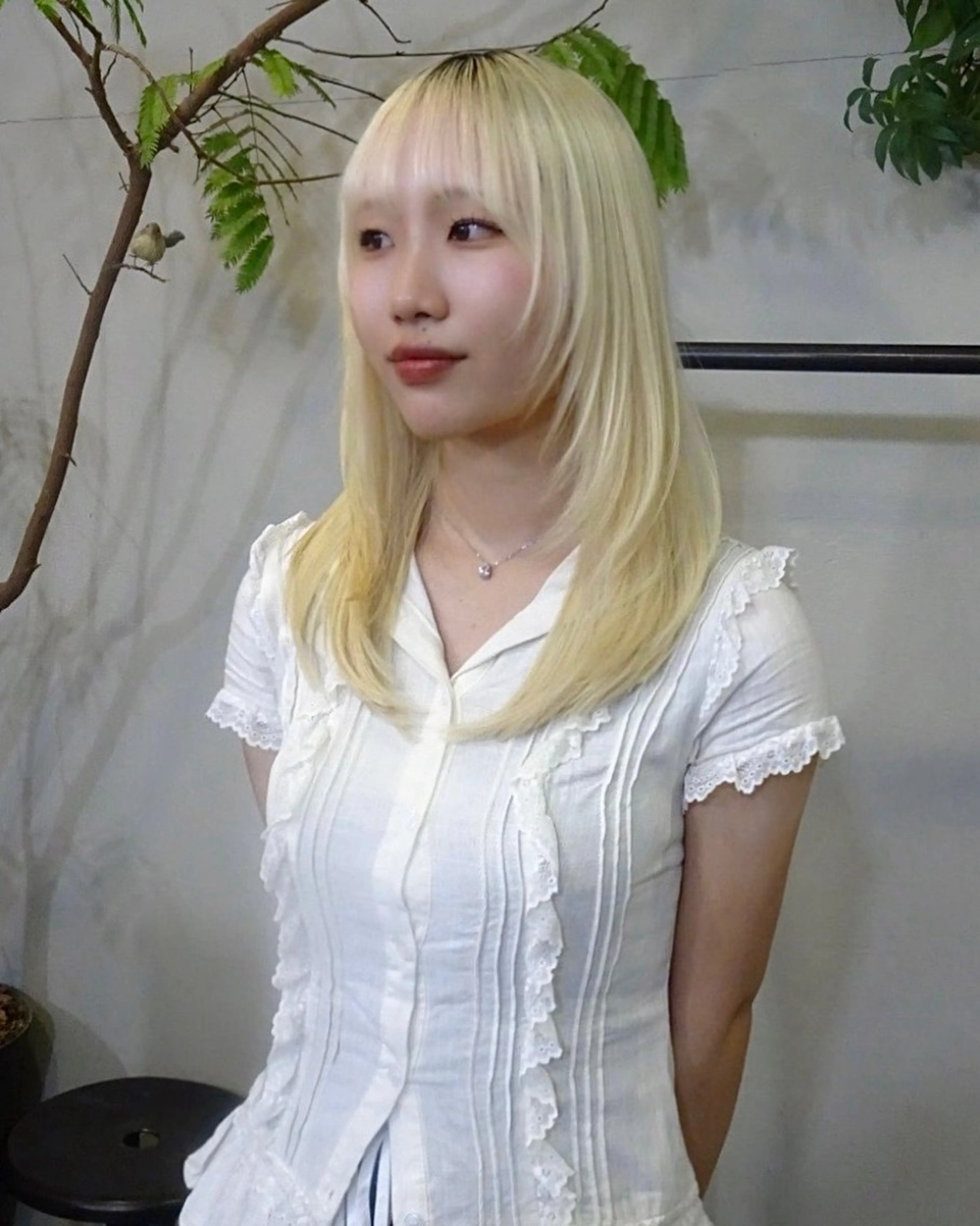 セミロング レイヤーカット ニュアンスヘア🪡 nenekaのヘアスタイル