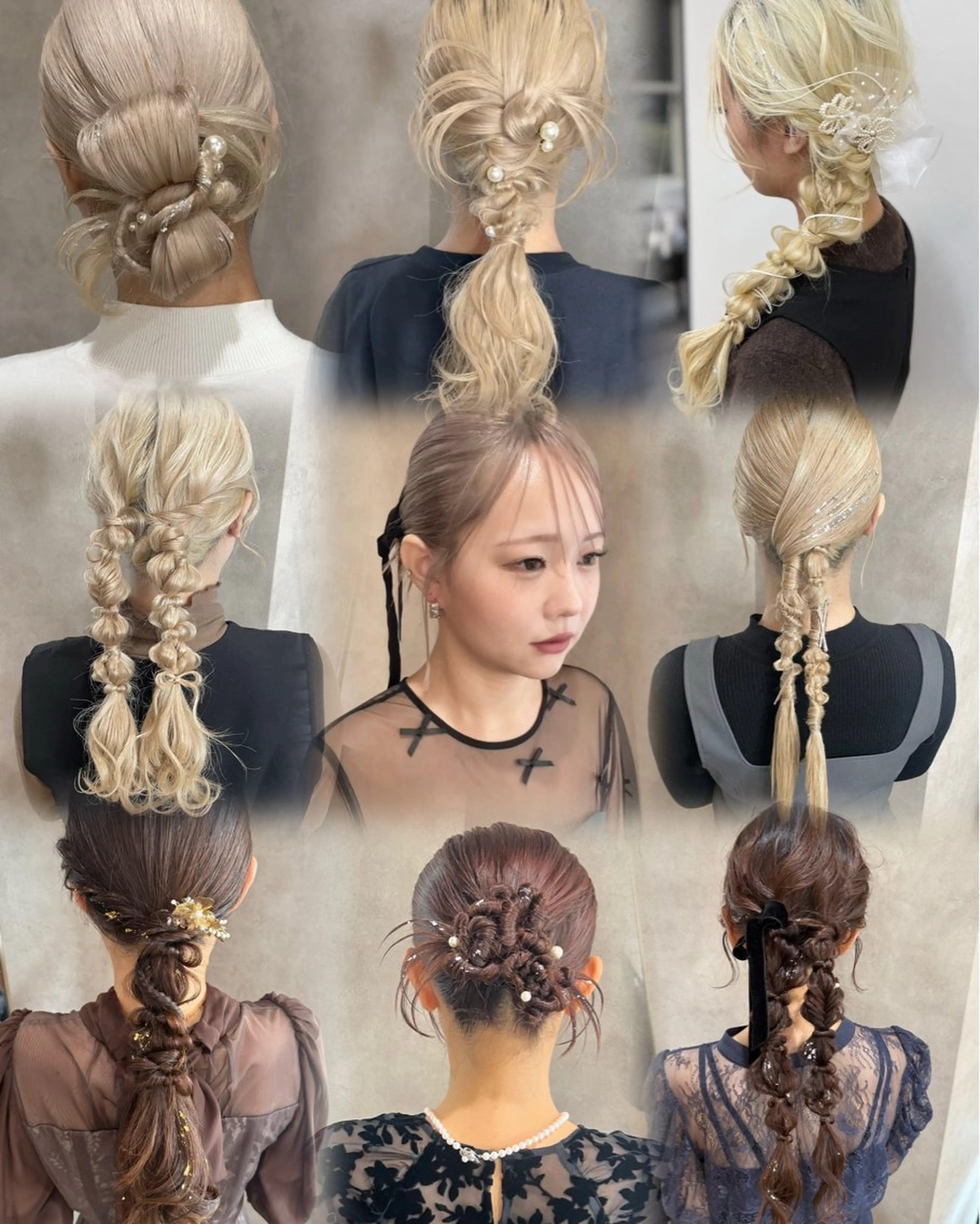 🎀🤍 hair set 🤍🎀の写真