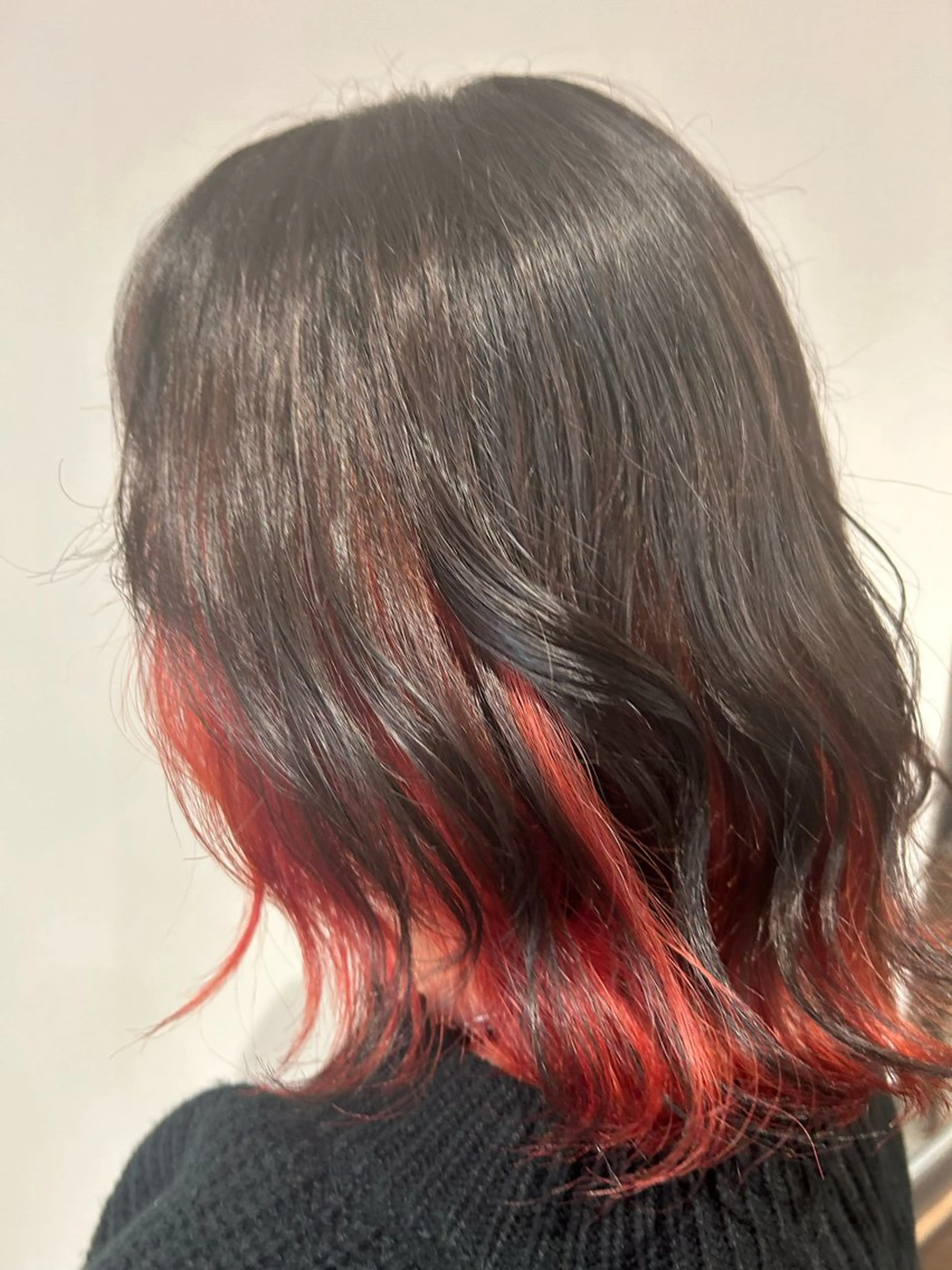 カラー ブリーチ レッドカラー boymeetsgirl所属・宮田 龍斗のヘアスタイル