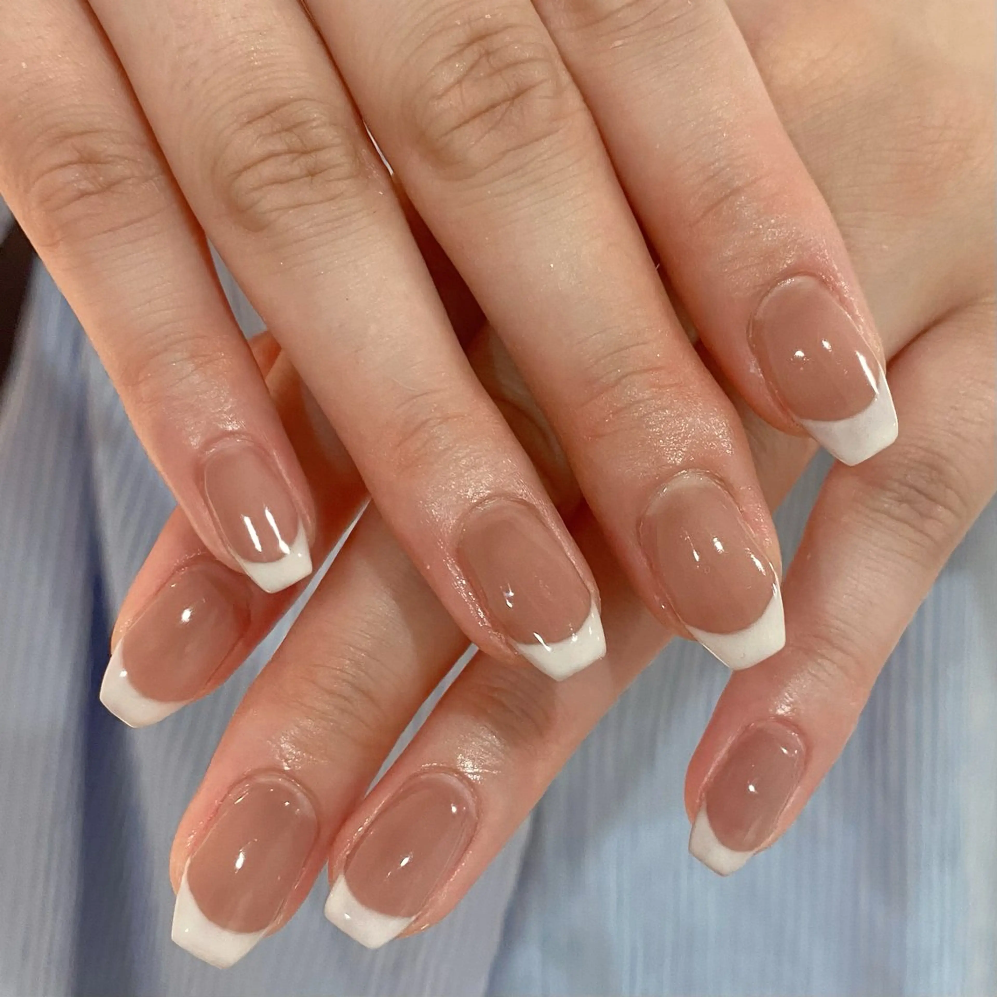 ⪩⪨王道カーブフレンチ⪩⪨オフあり・ハンド🖐🏻 𓆩✧︎𓆪(パラジェル/今池/千種/池下)の写真