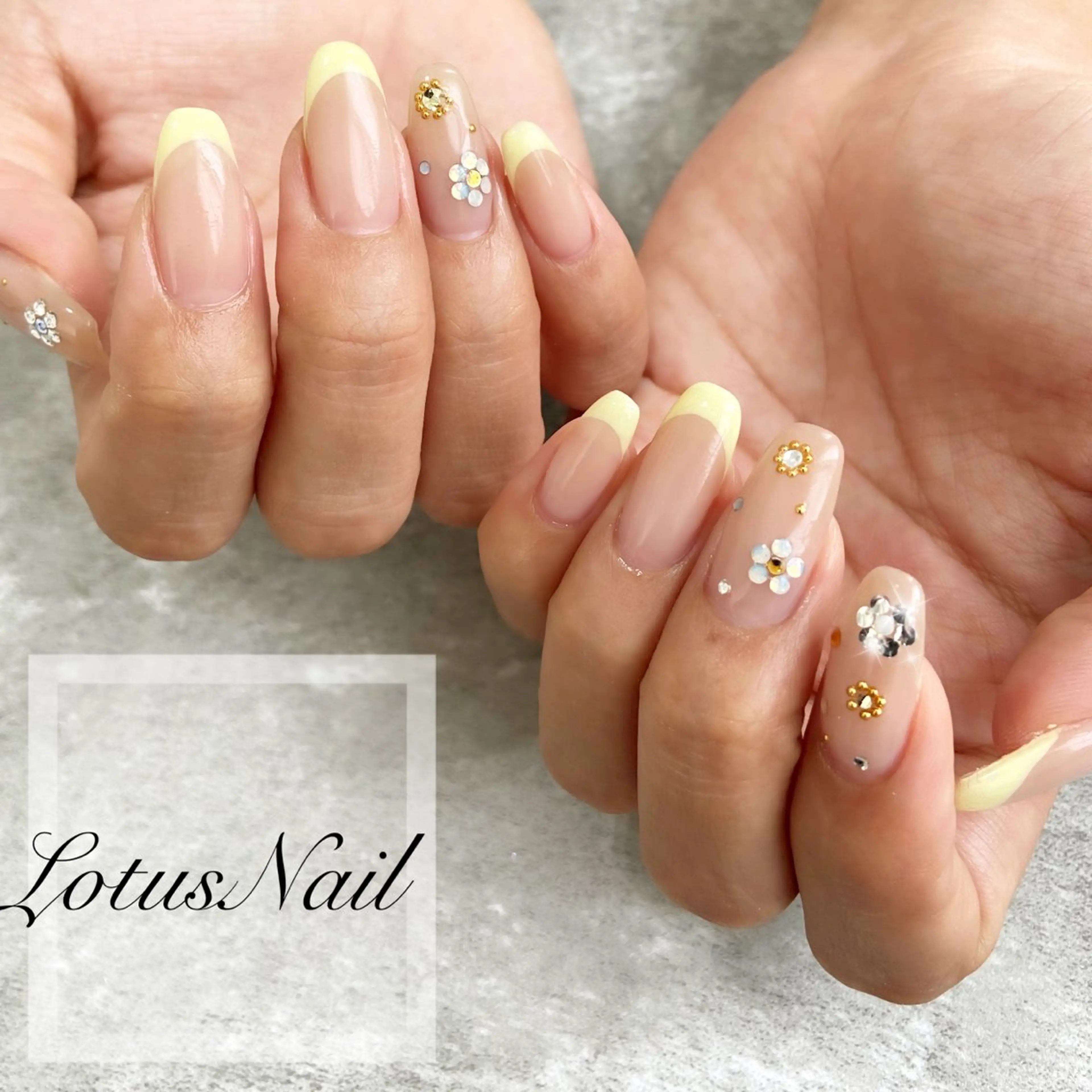 ネイル 春ネイル Lotus Nailのネイルデザイン
