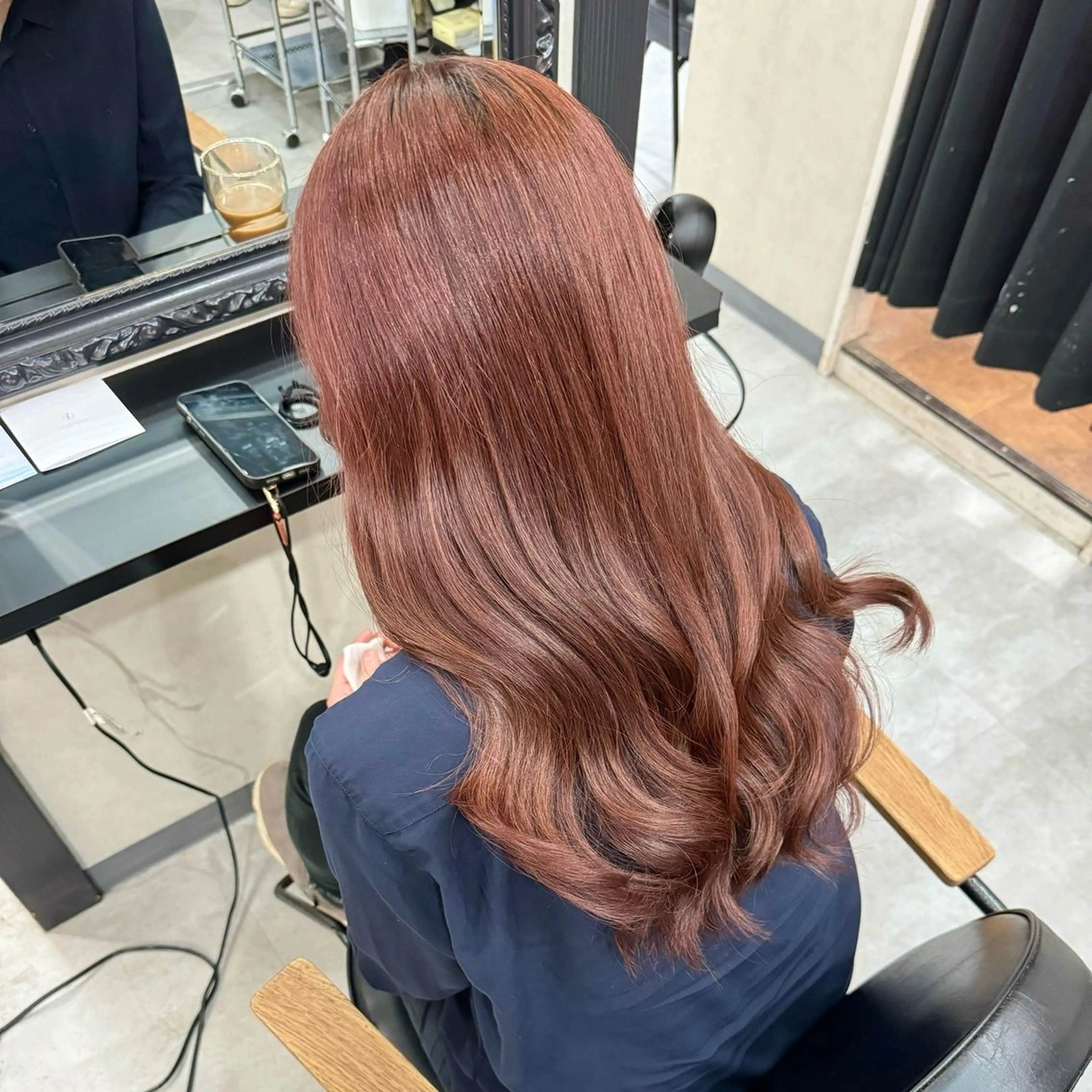 ロング カラー ハイトーン髪質改善 🫧大阪/kanonのヘアスタイル