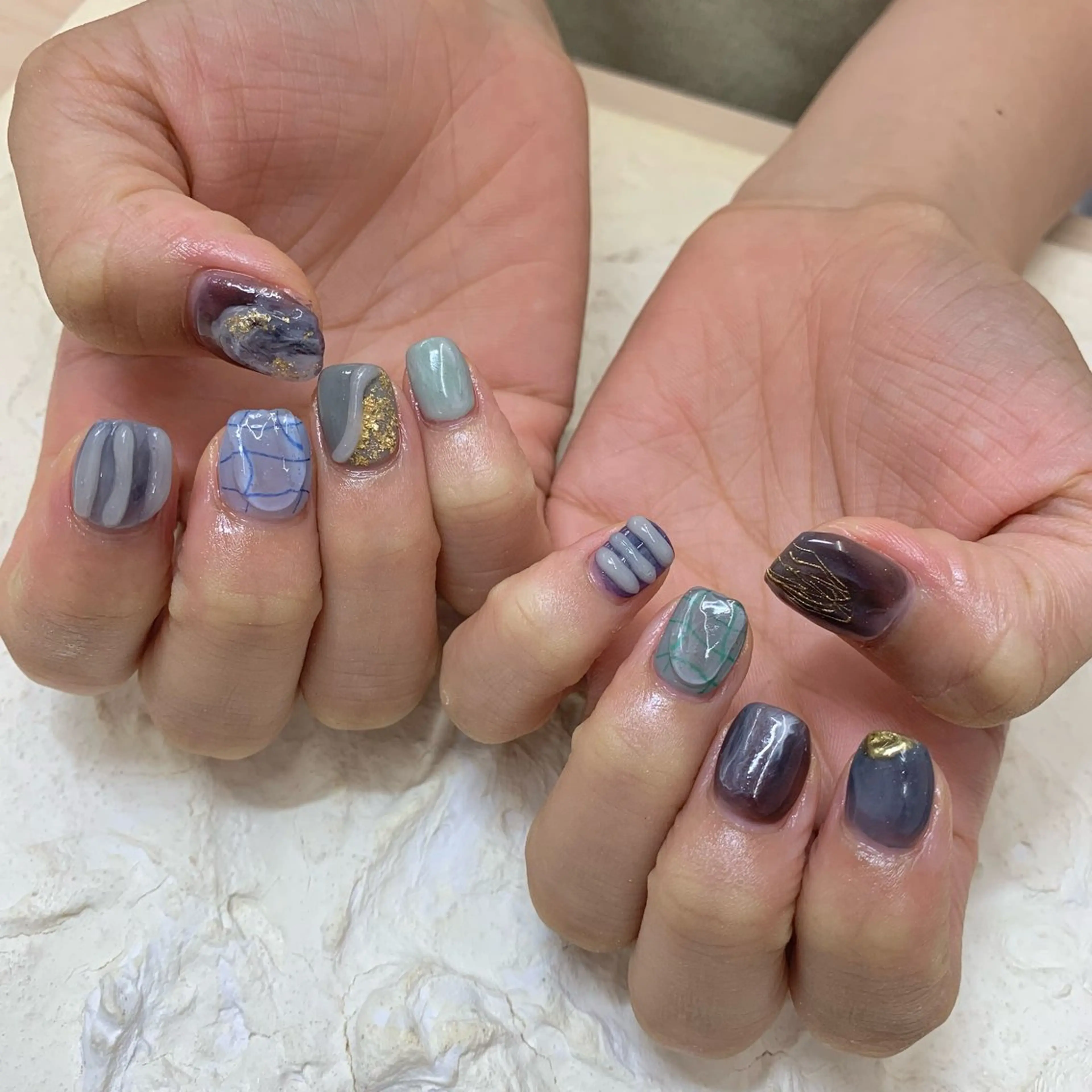 ネイル マキノ ユイのネイルデザイン