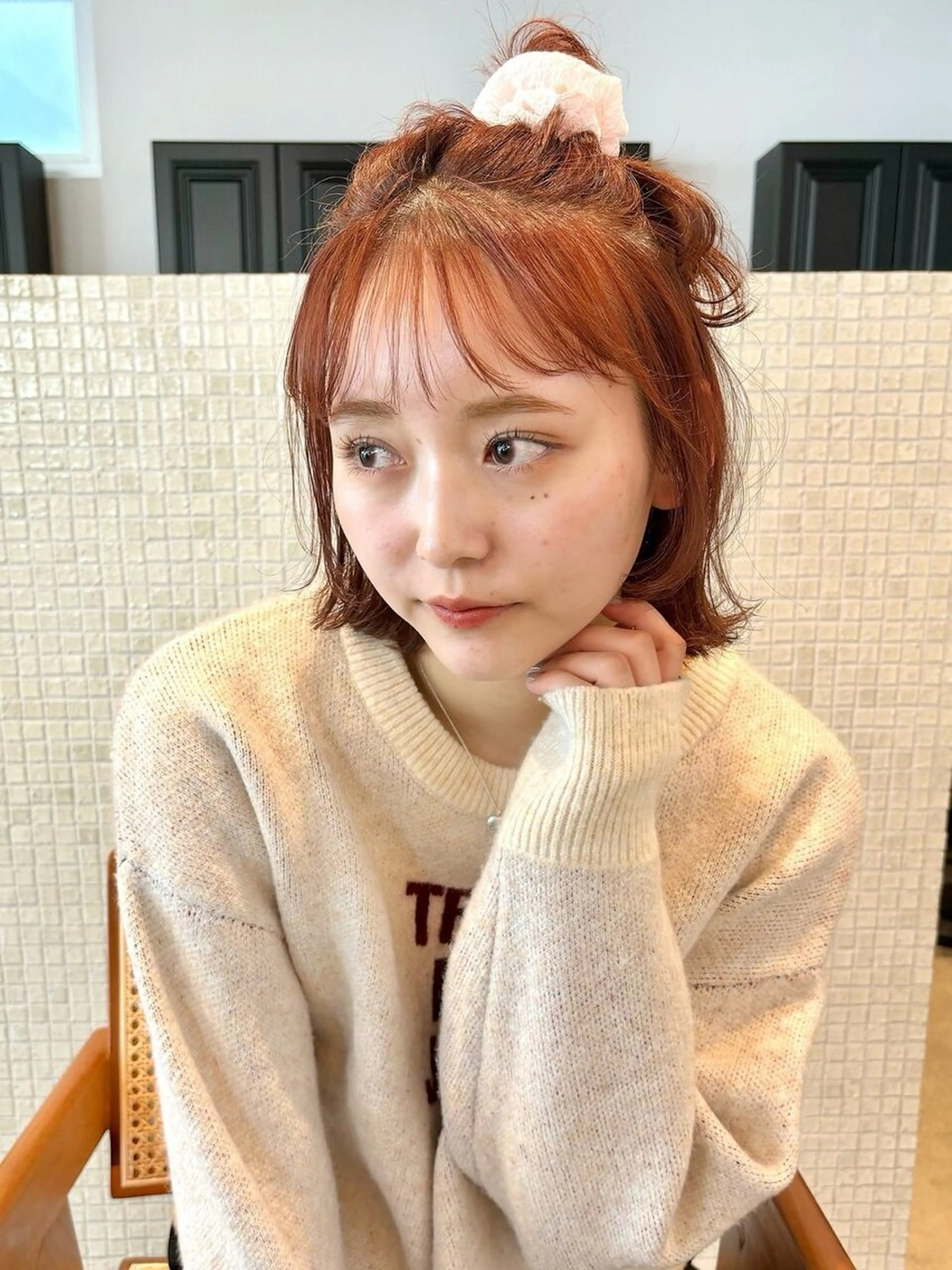 ✨鎖骨より上限定✨ブリーチ＋カラー＋カット¥15000（メンズでも可）の写真