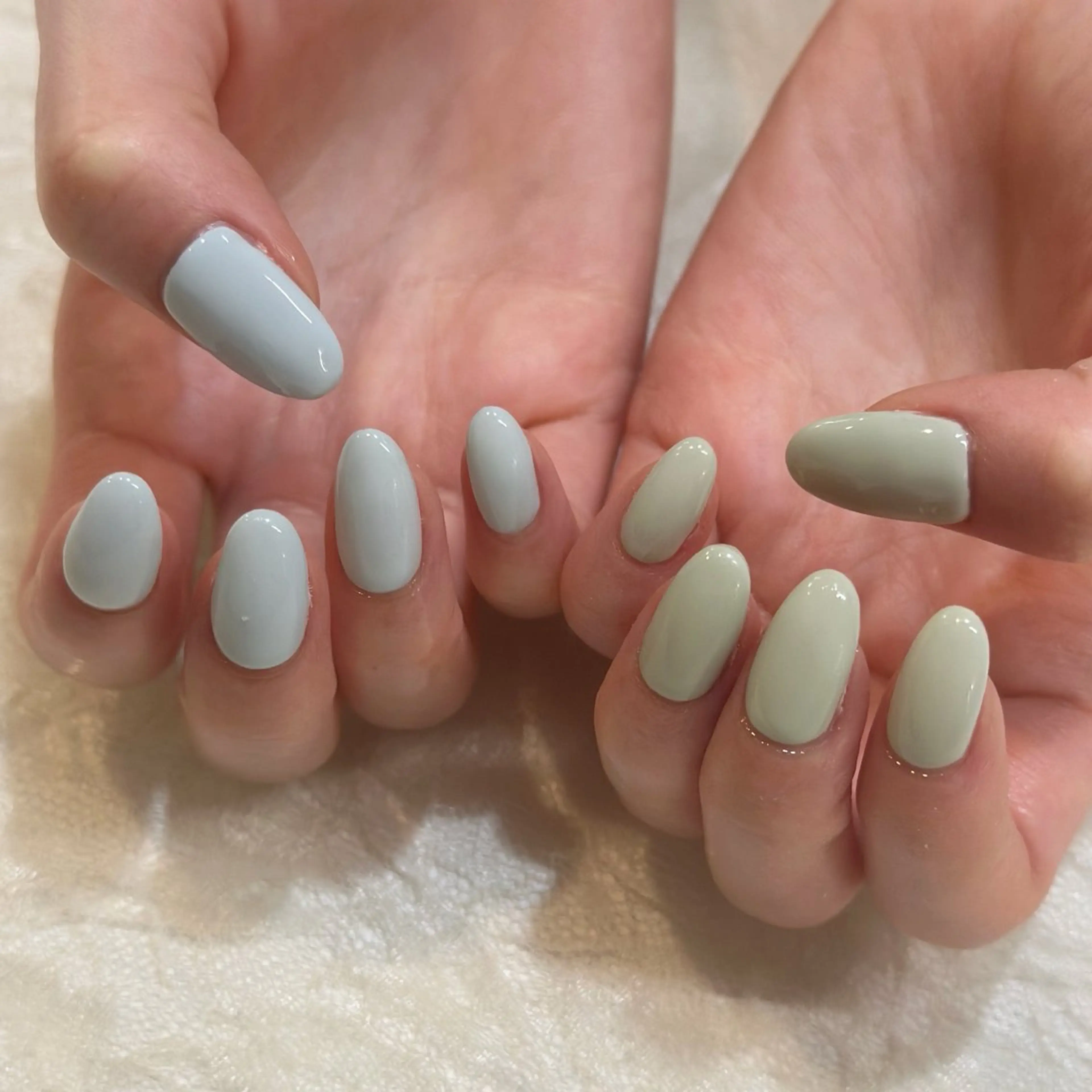 ネイル ワンカラーネイル 春ネイル nailist yuiのネイルデザイン