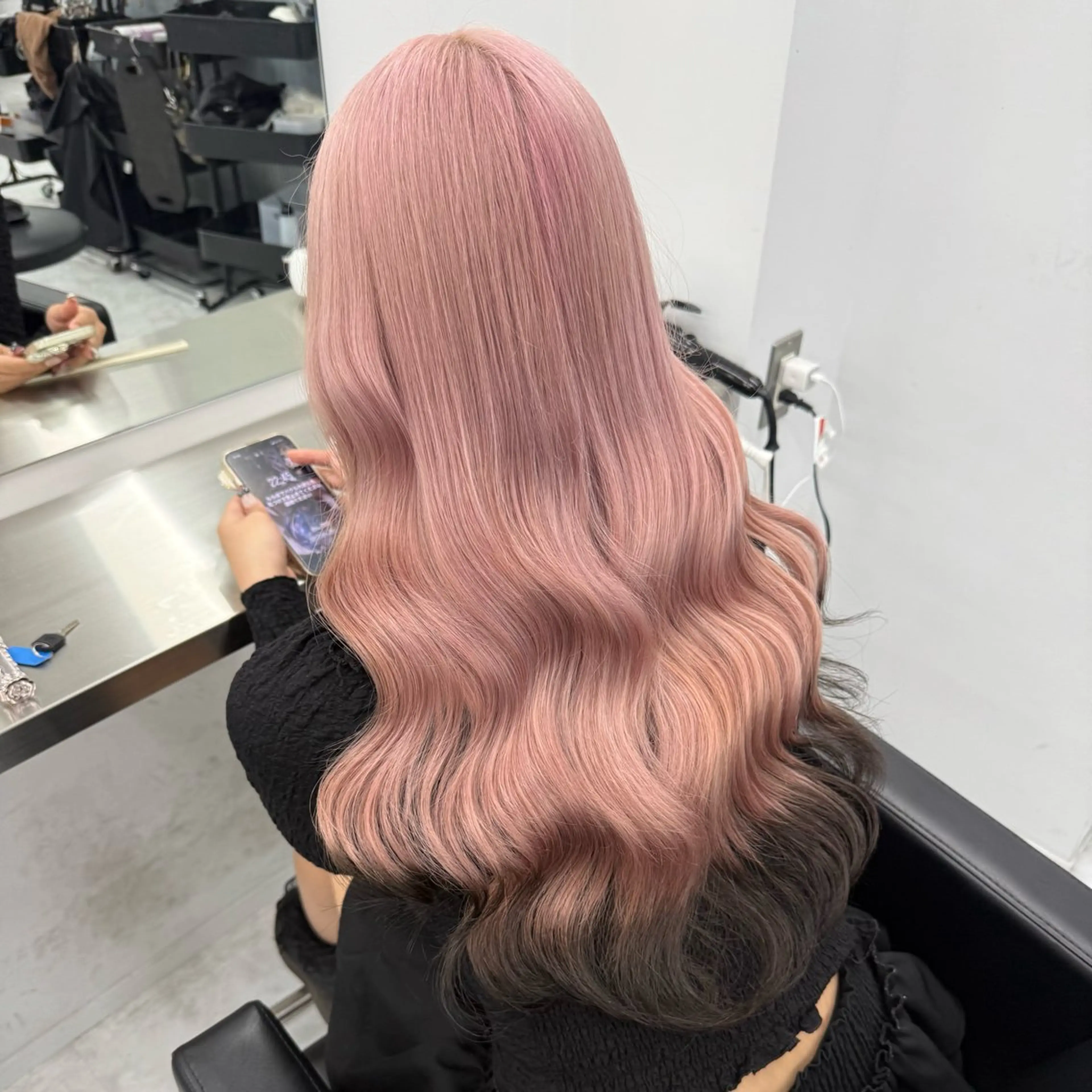 ロング 激盛ハイトーン🪄✩ Kalin🧁🎀のヘアスタイル