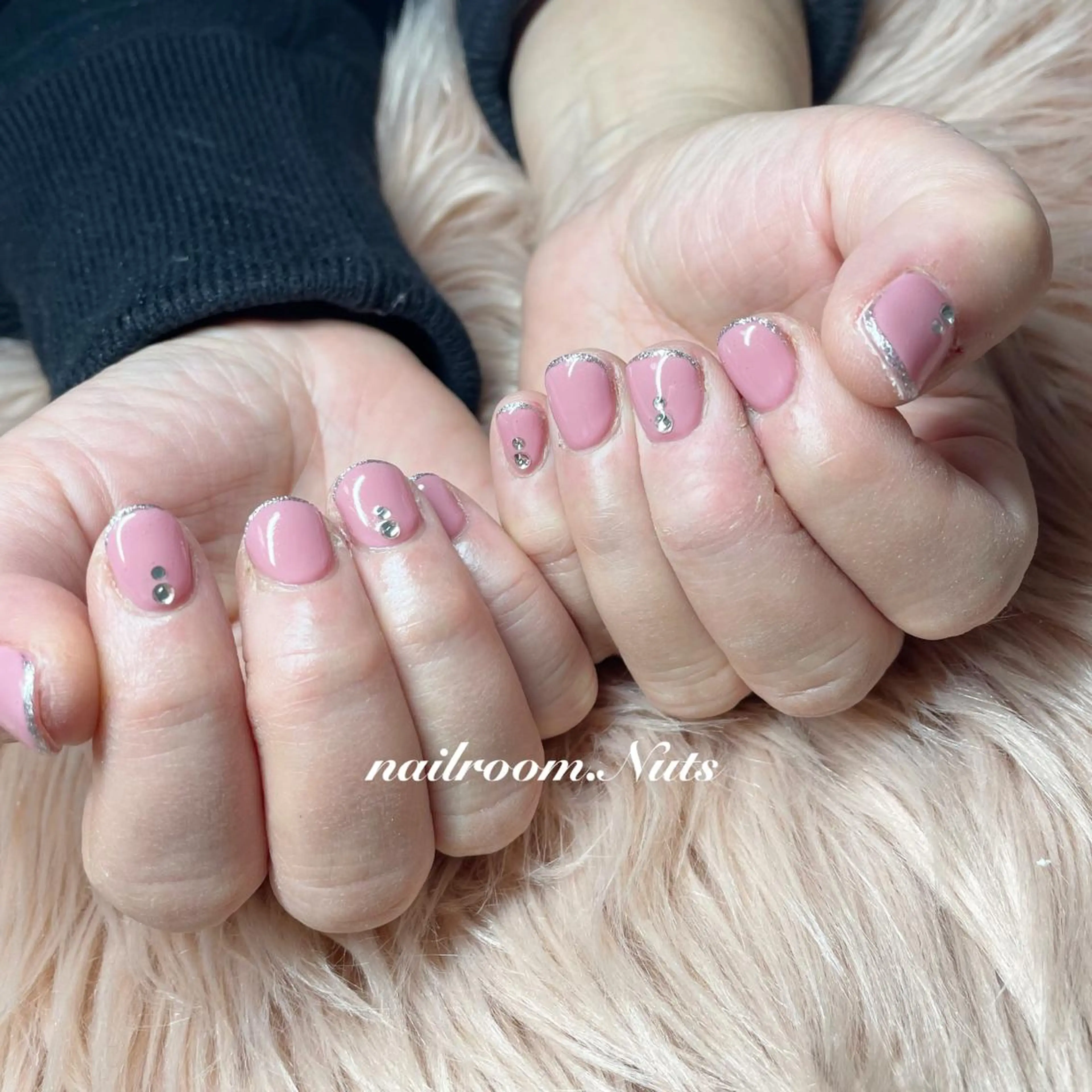 ネイル ラメ(グリッター) nailsalon Nutsのネイルデザイン