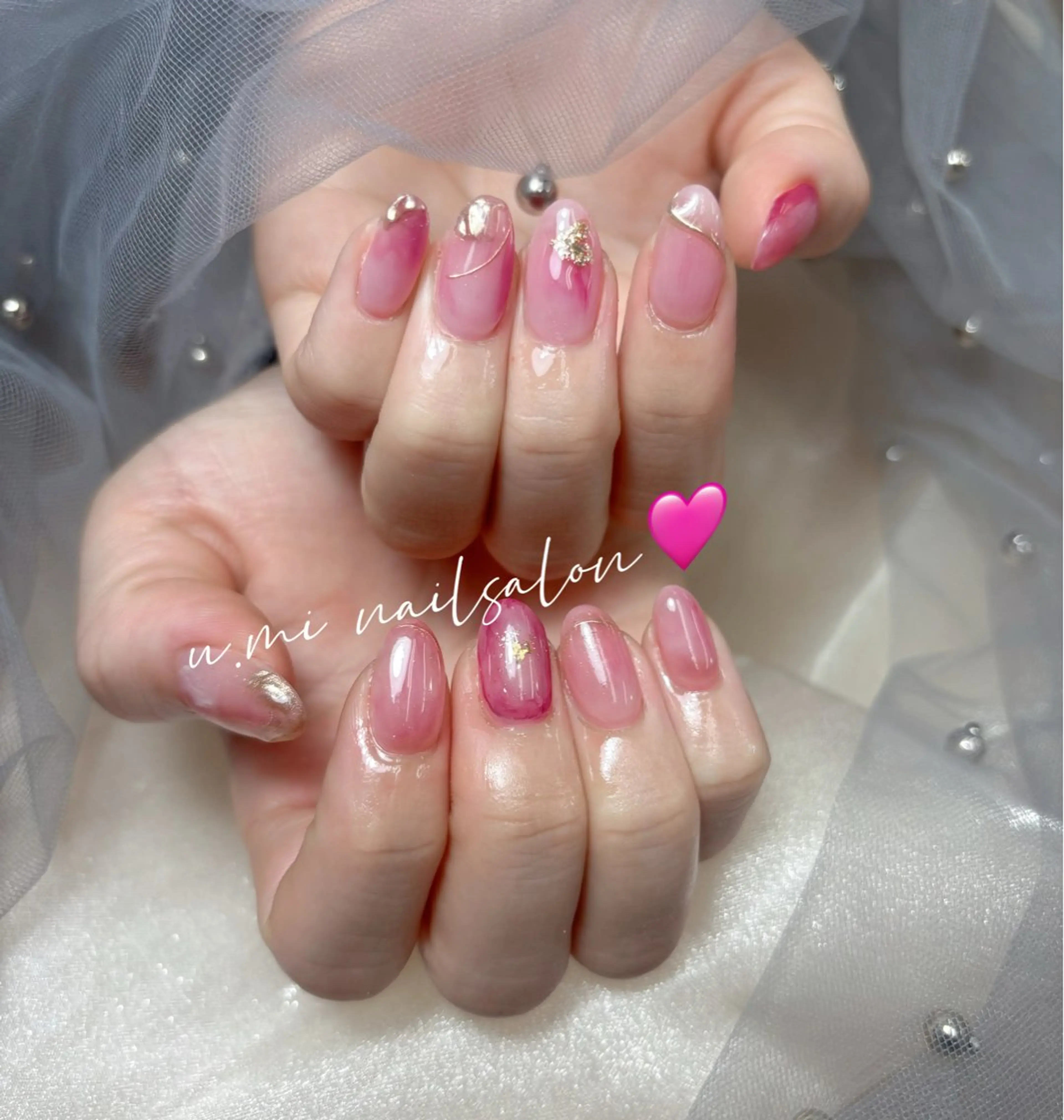 ネイル 持ち込み U·Mi nail salon所属・U·MI 上野御徒町店のネイルデザイン