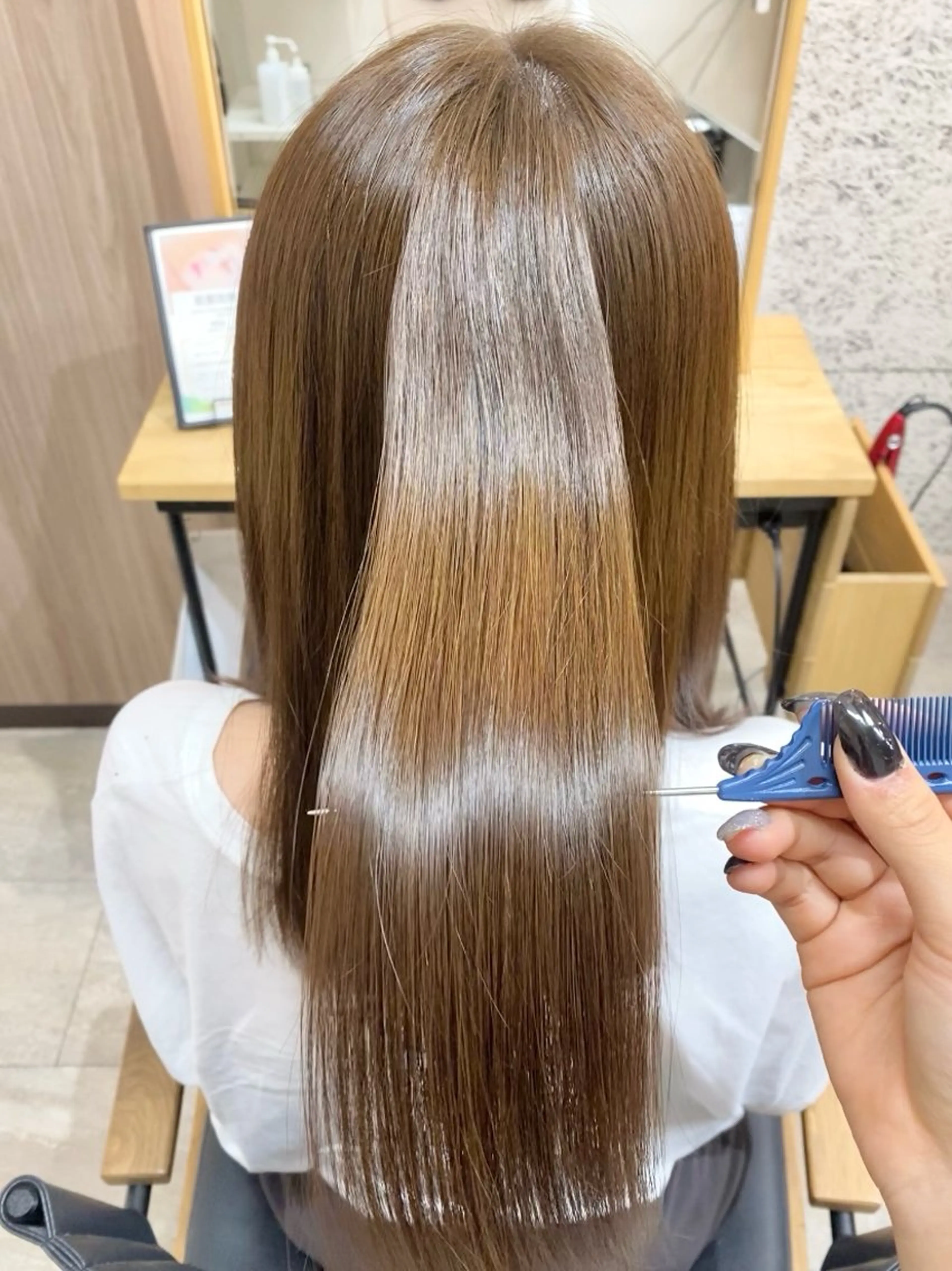 カラー ヘアカラー トリートメント 杉森 蘭琉のネイルデザイン
