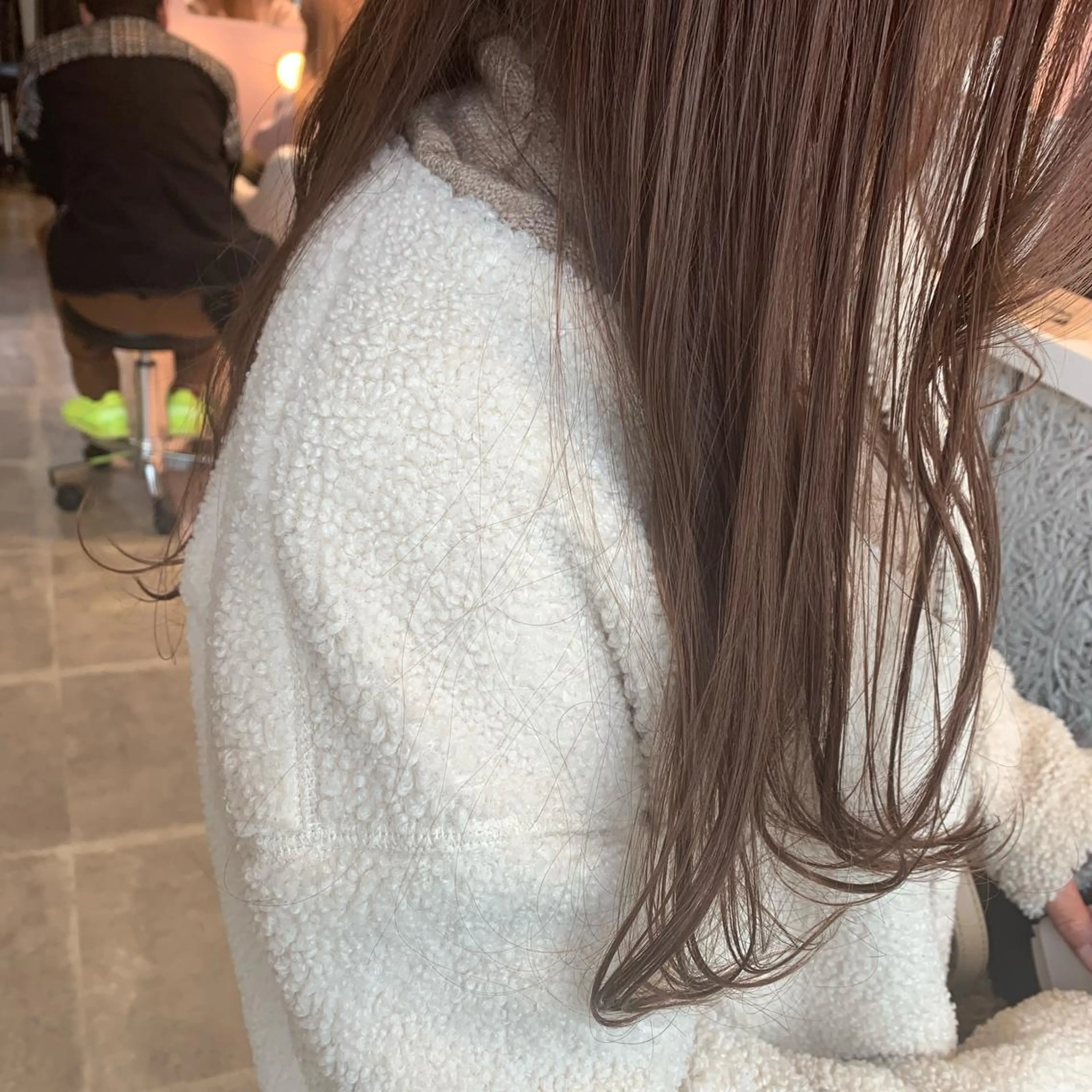 カラー グレージュ ピンクカラー ボブ/暖色/デザイン KOYUKI⛄️のヘアスタイル