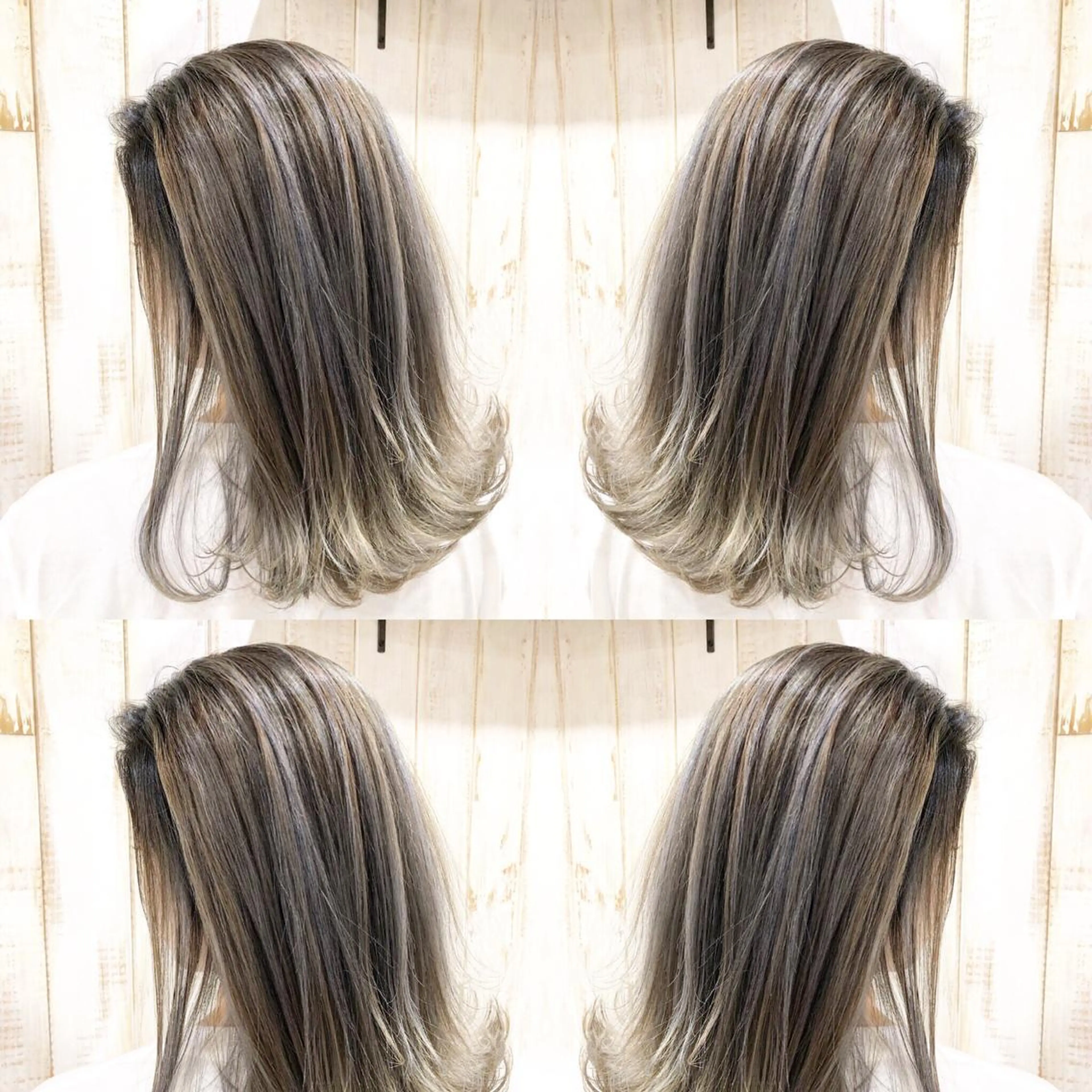 セミロング カラー バレイヤージュ ハイライトカラー ラベンダーカラー ハイライト レイヤーカット ✂︎✂︎副店長・富田 益✂︎✂︎のその他イメージ