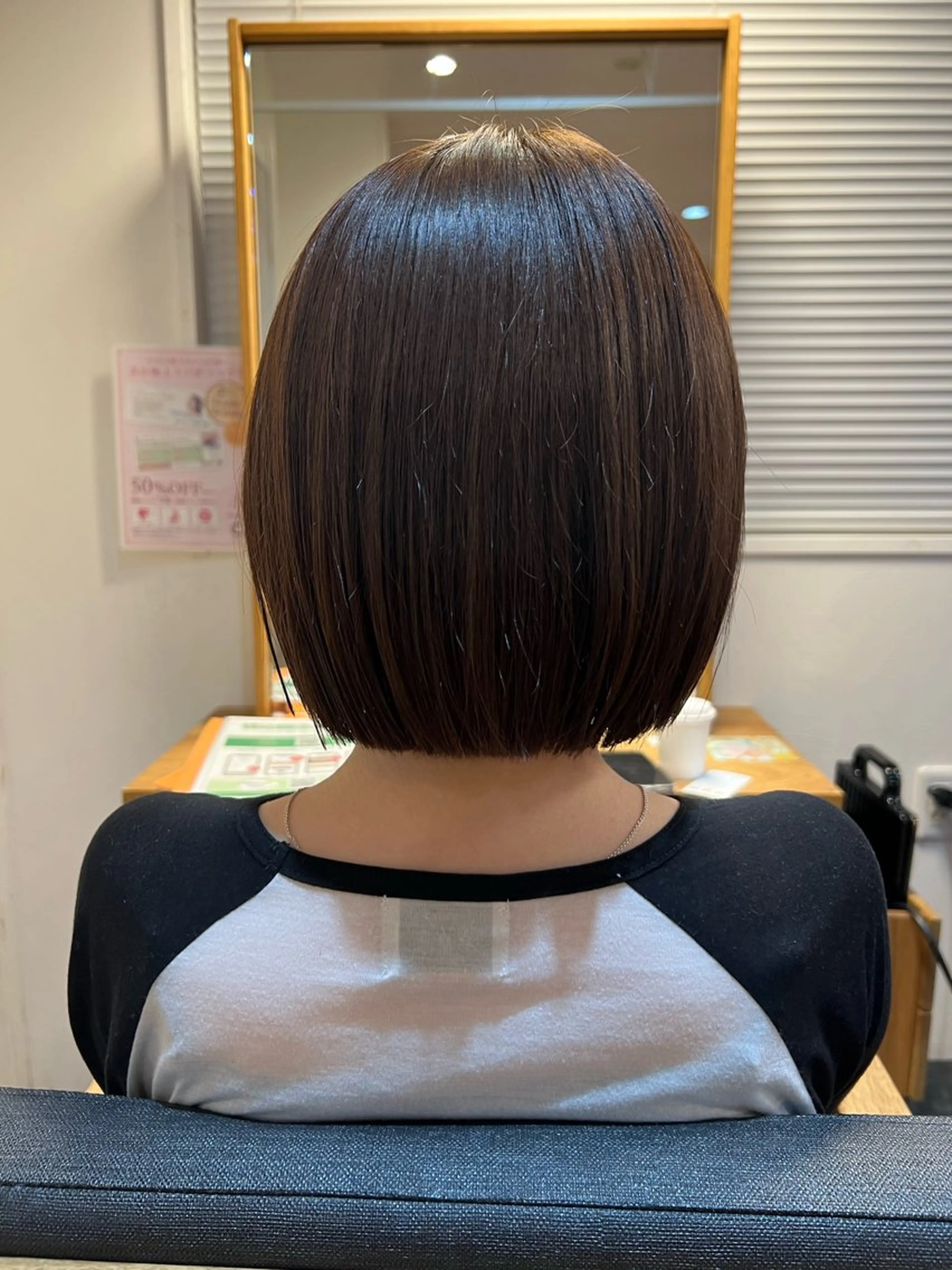 ミディアム 森 結輝のヘアスタイル