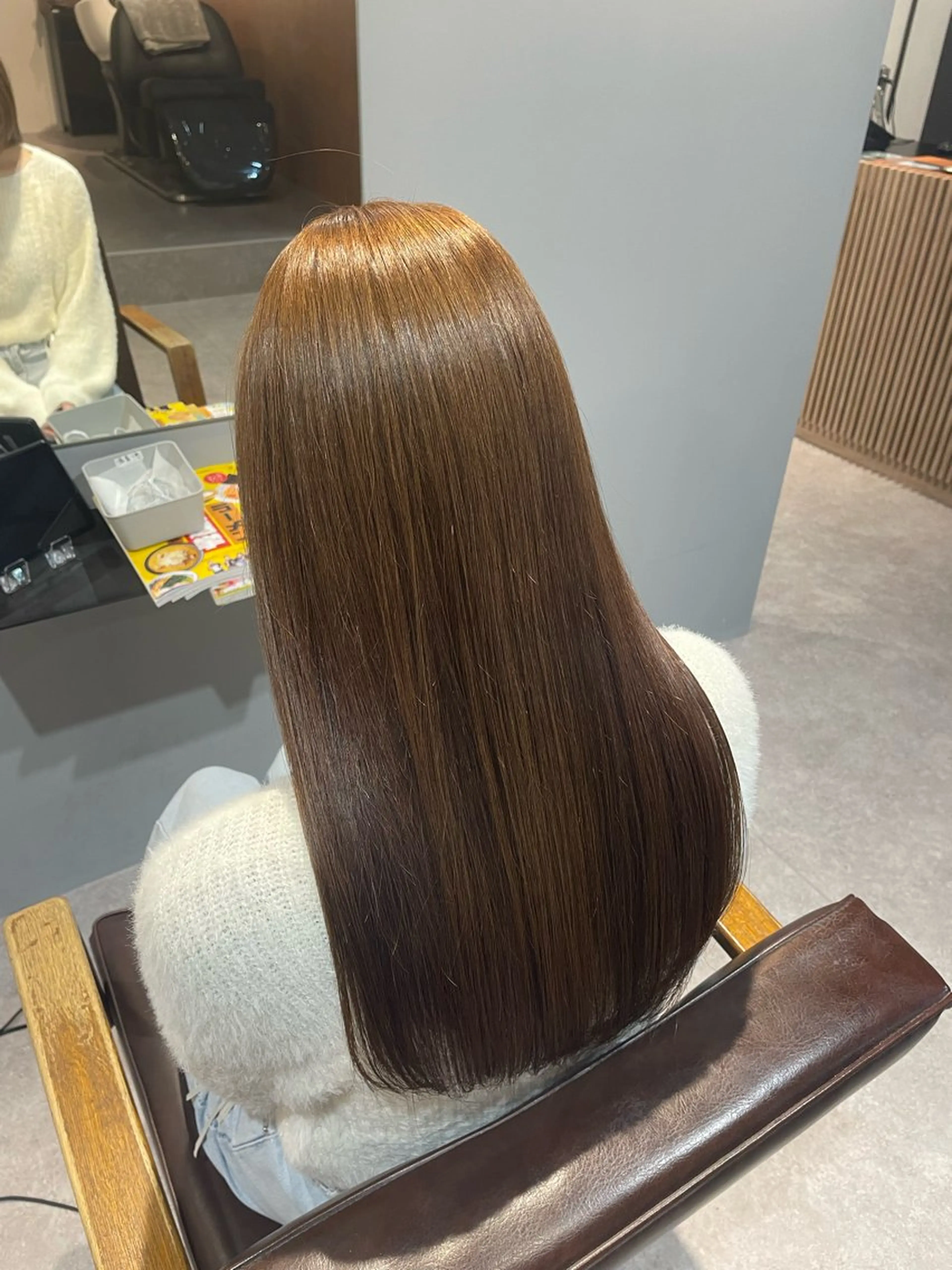 ロング Mimi🎀ブリーチ なし透明感 Ｗカラーのヘアスタイル