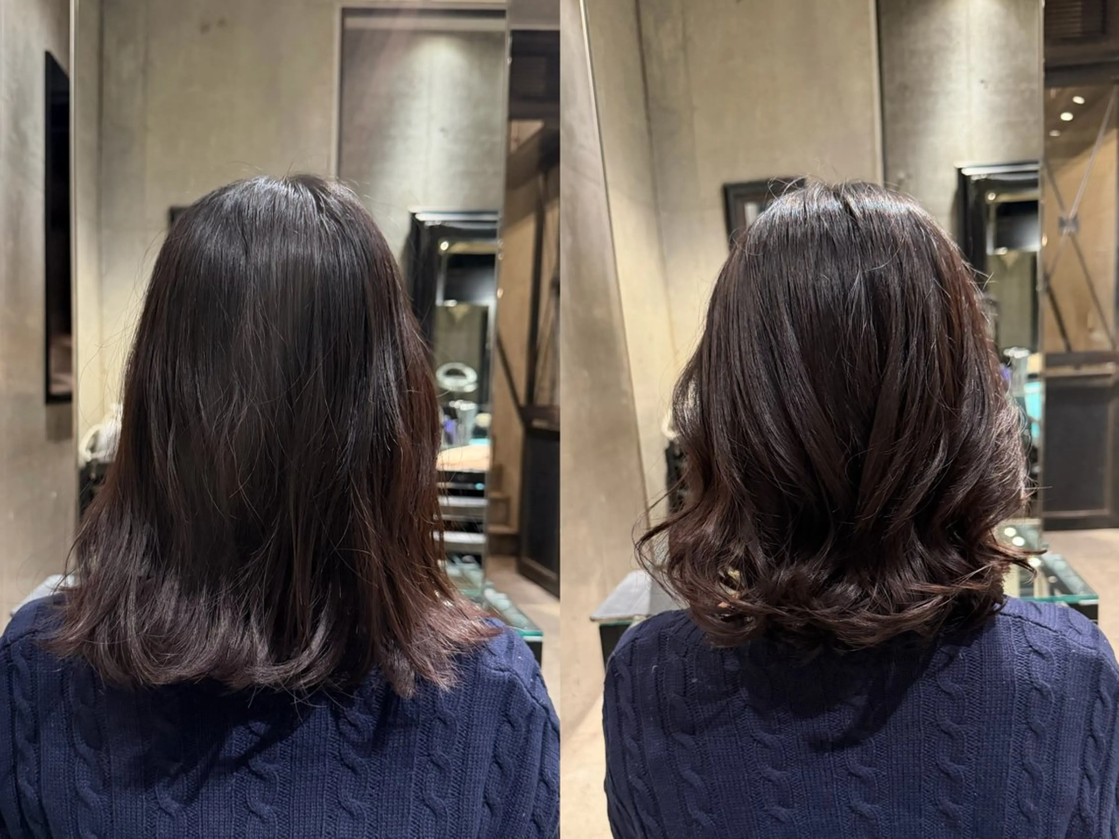 ミディアム パーマ ミディアムパーマ デジタルパーマ ✨表参道/髪質改善 /柏原遼斗✨のヘアスタイル