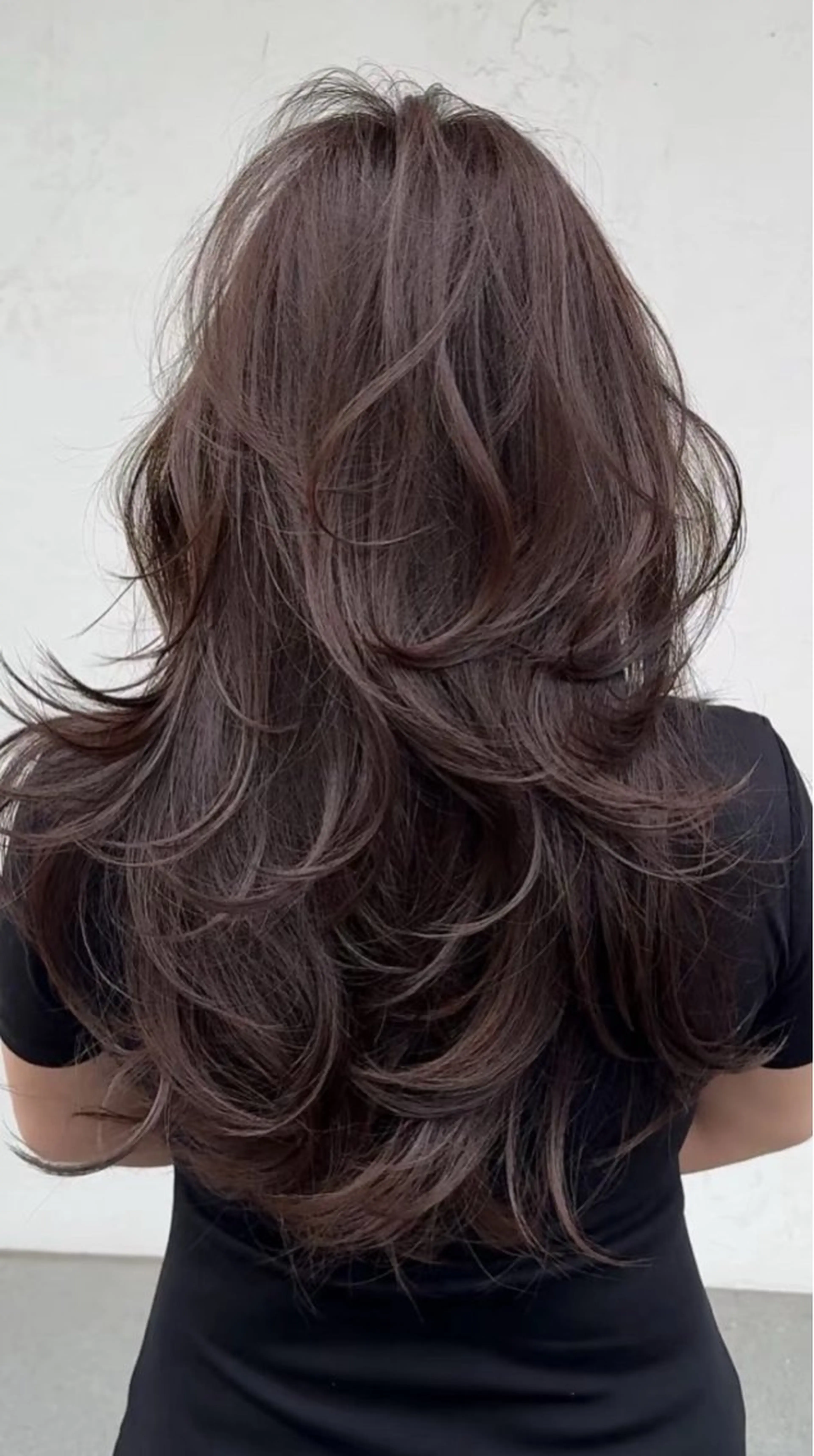 ロング カラー ブリーチ ケアカラー ブリーチなしカラー 髪質改善 韓国風ヘア カット ヘアカラー トリートメント ヘアセット 韓国風レイヤーカラー ライムのヘアスタイル