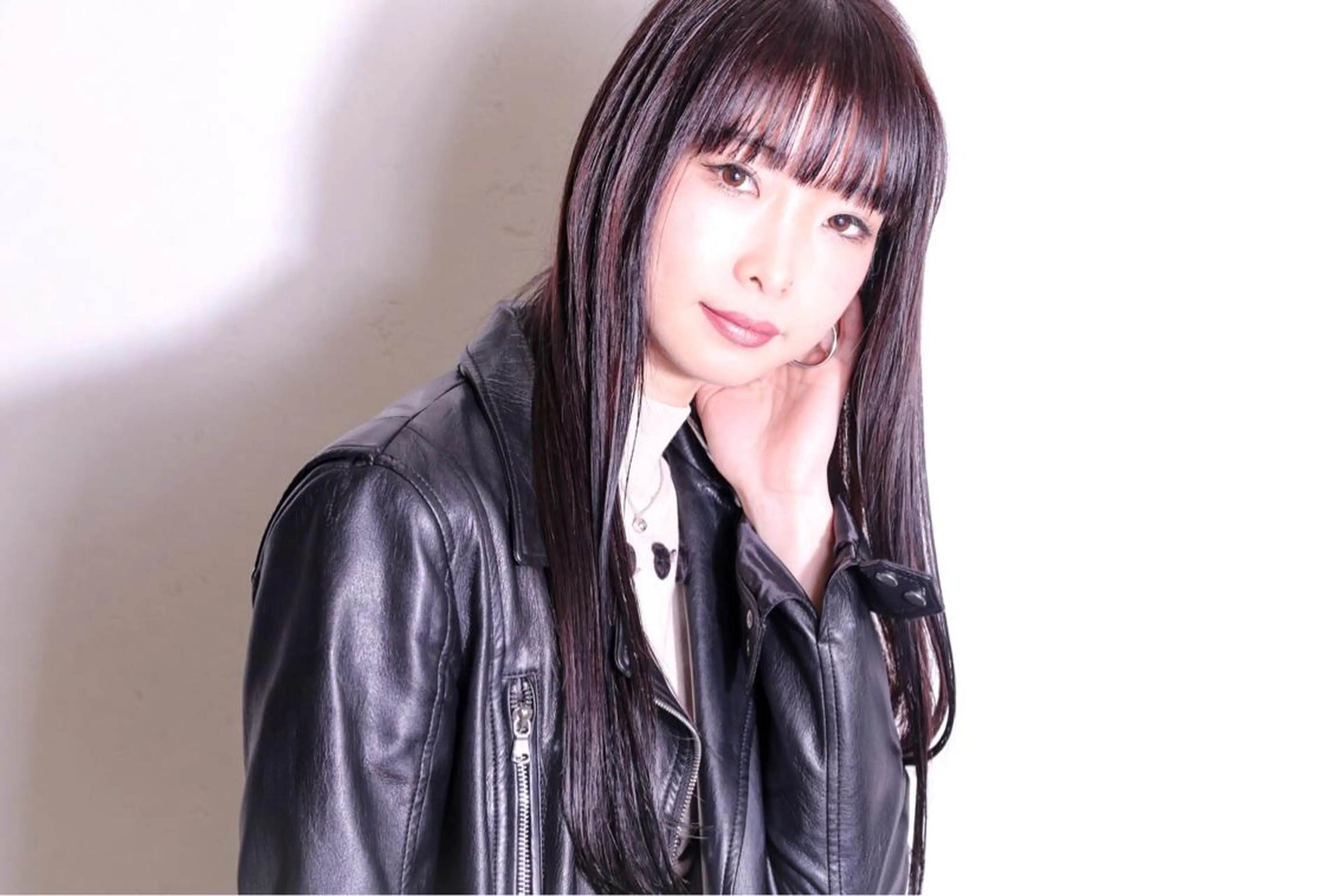 ロング カラー ラベンダーカラー &.TIGRE 永野成知のヘアスタイル