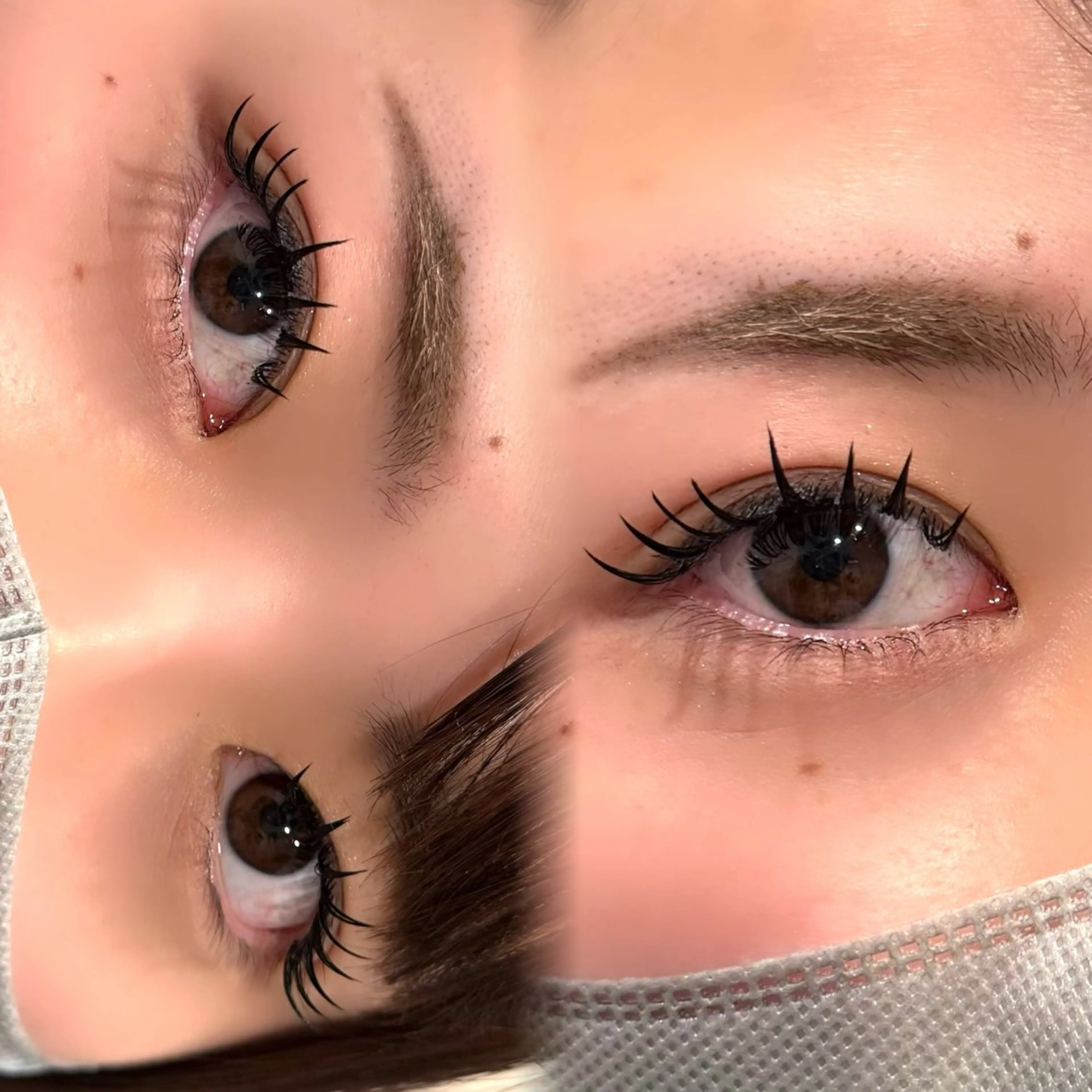 マツエク・マツパ フラットラッシュ マツエク B3 share salon所属・‪N by.‪🔆‬ natsumiの眉毛・アイブロウイメージ