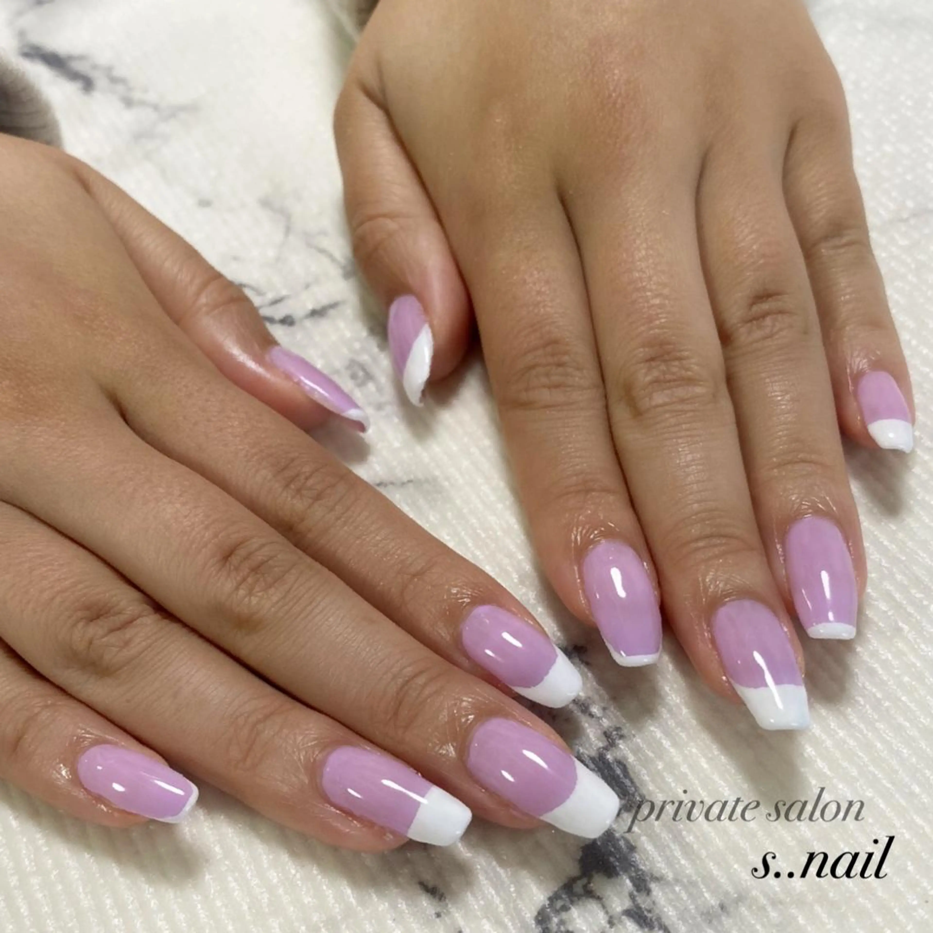 ネイル フレンチネイル ハンドネイル フットネイル s..nail / MORITAのネイルデザイン
