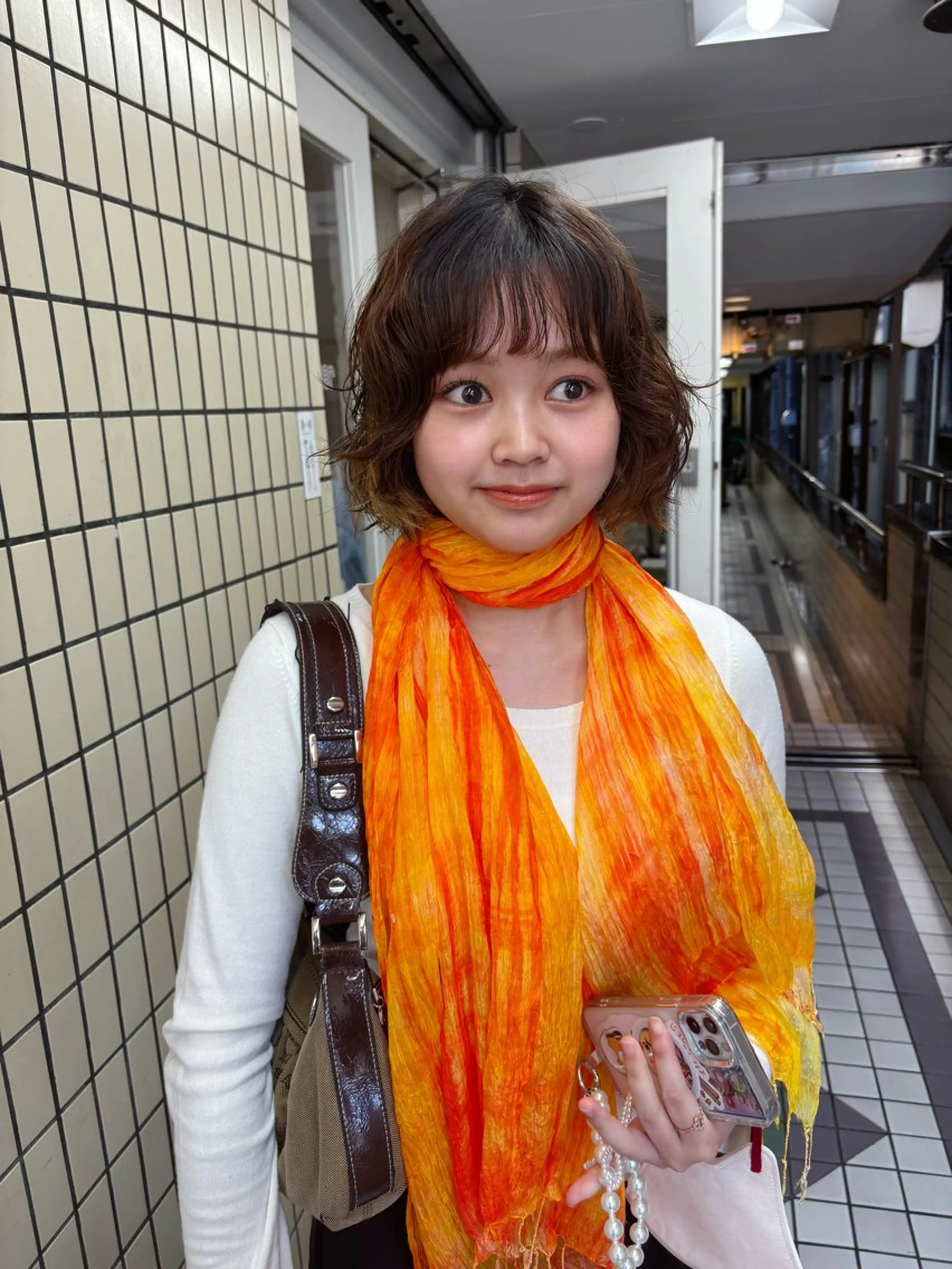 ミディアム パーマ カット パーマ kaito パーマ募集！🔵のヘアスタイル