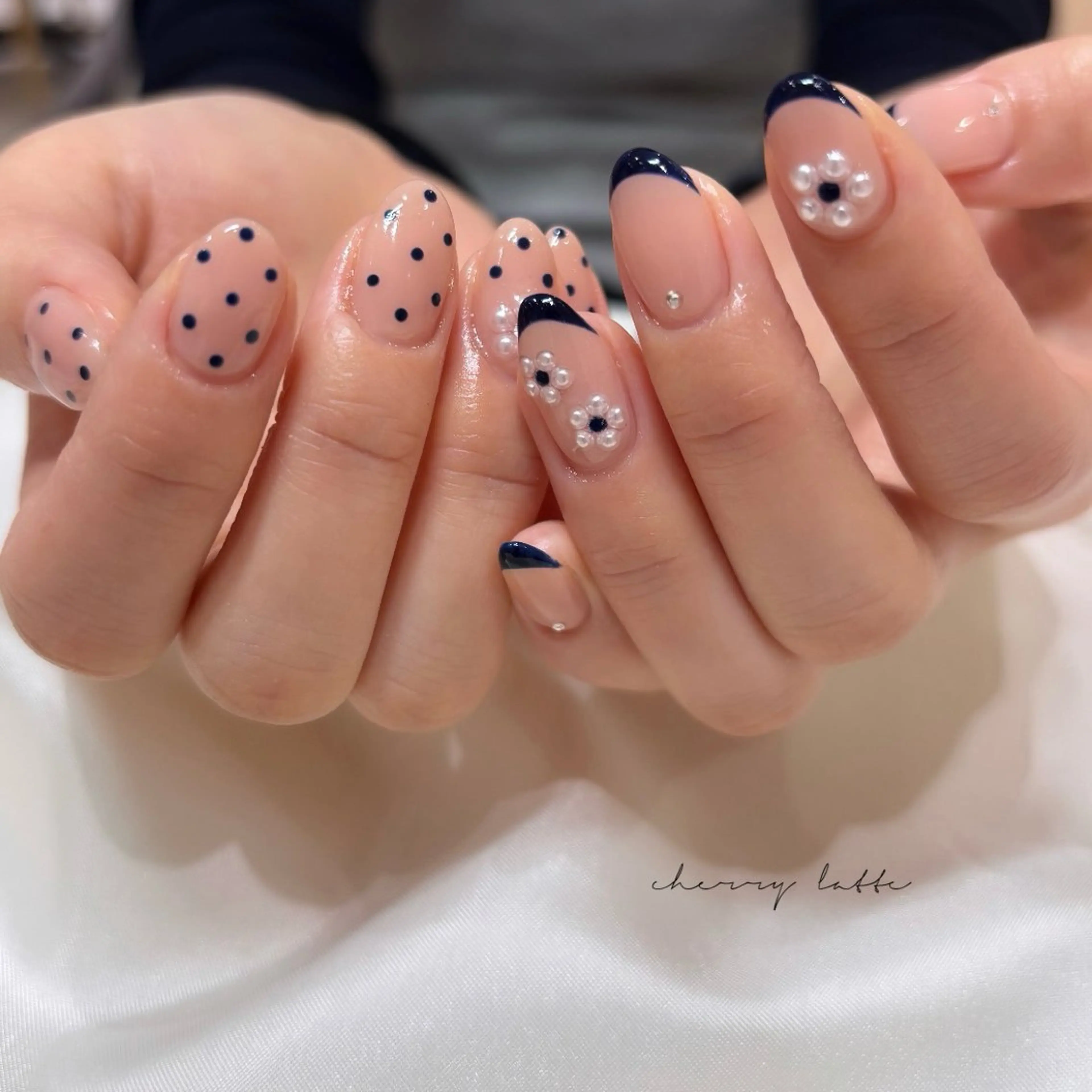 ネイル 春ネイル LUCY心斎橋/ 💍Saki💍のネイルデザイン